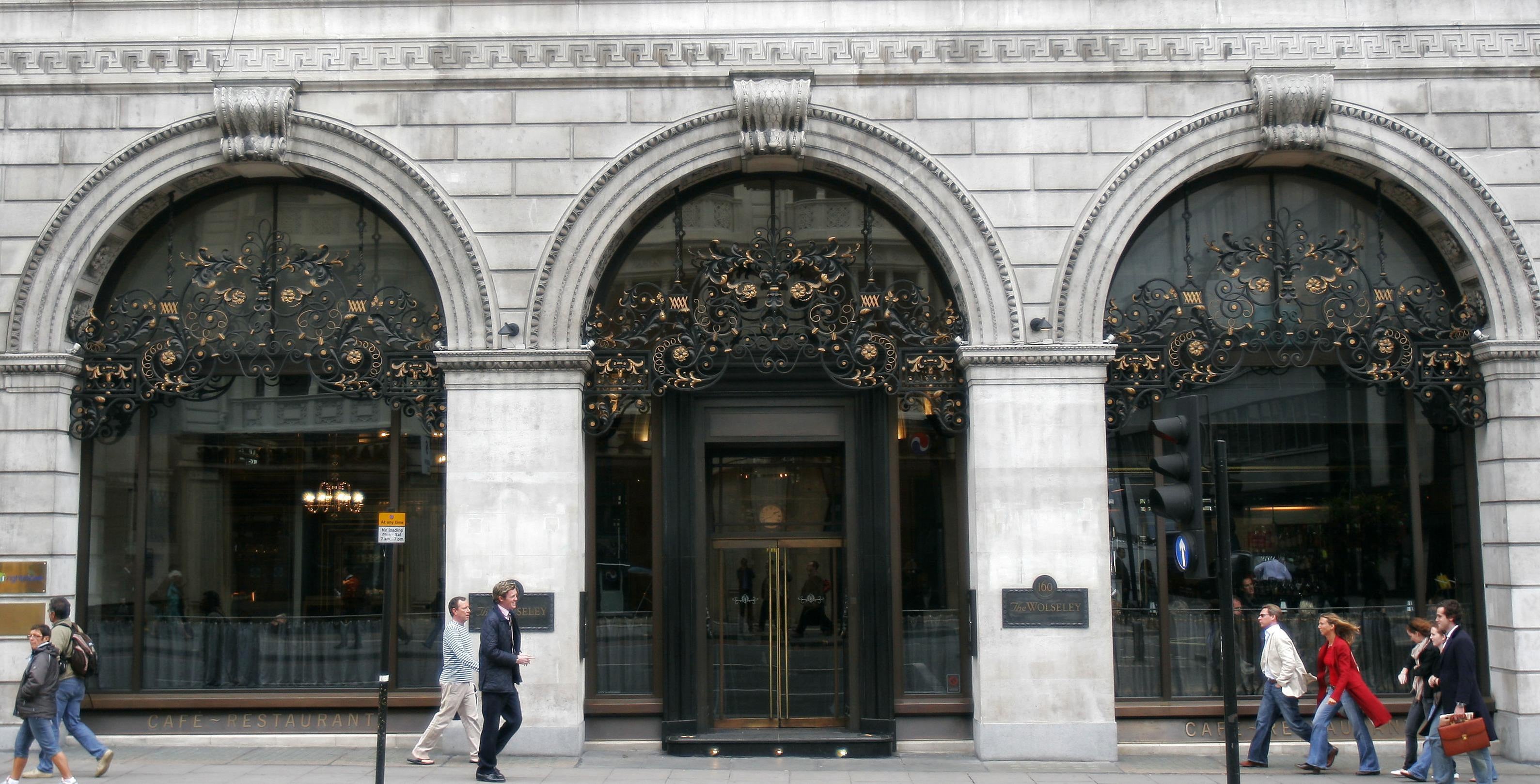 <p>The Wolseley is known far beyond London</p>