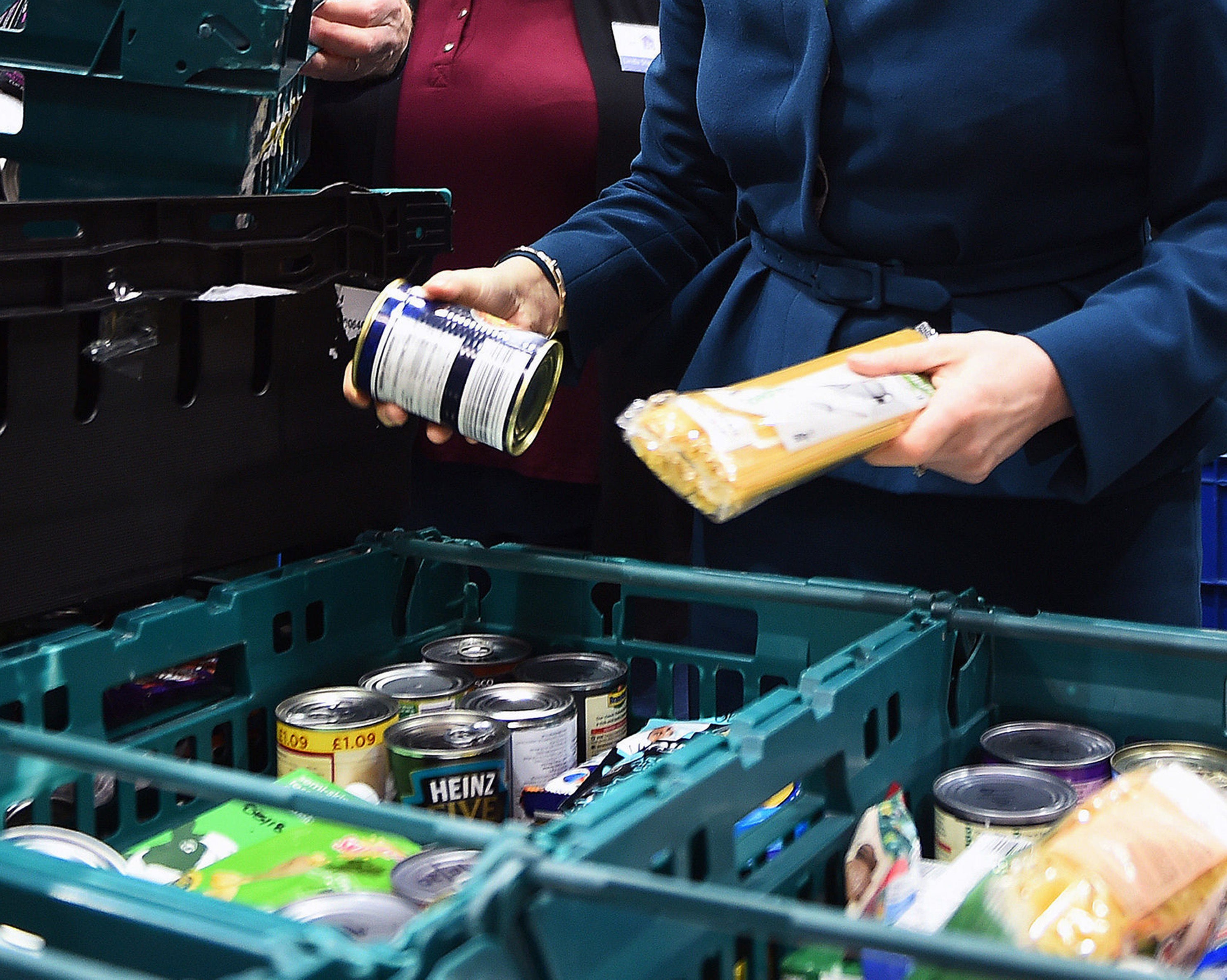 MSPs have discussed food banks (Andy Buchanan/PA)