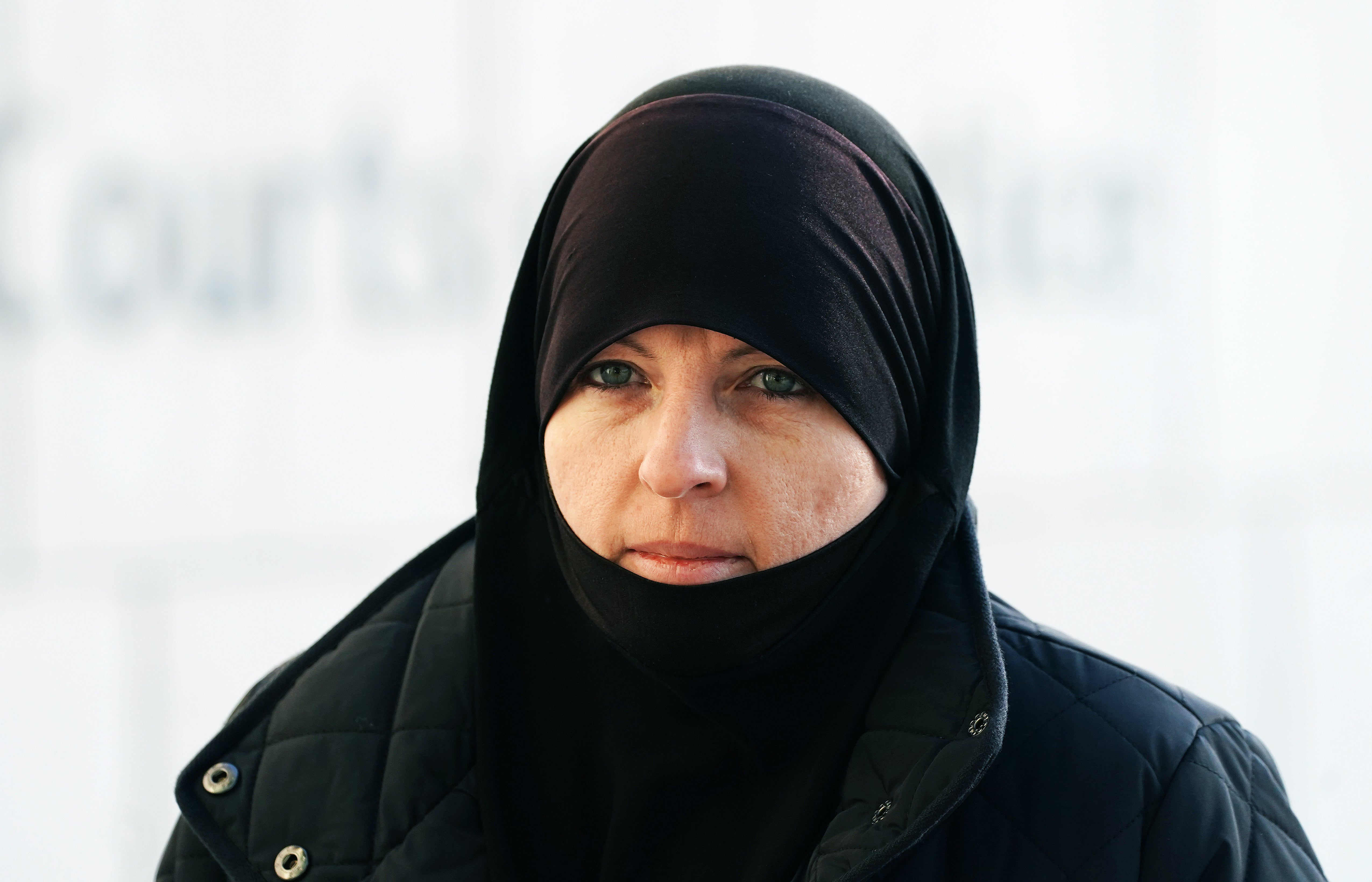 Lisa Smith arriving at the Special Criminal Court in Dublin where she is facing terror-related charges (Brian Lawless/PA)