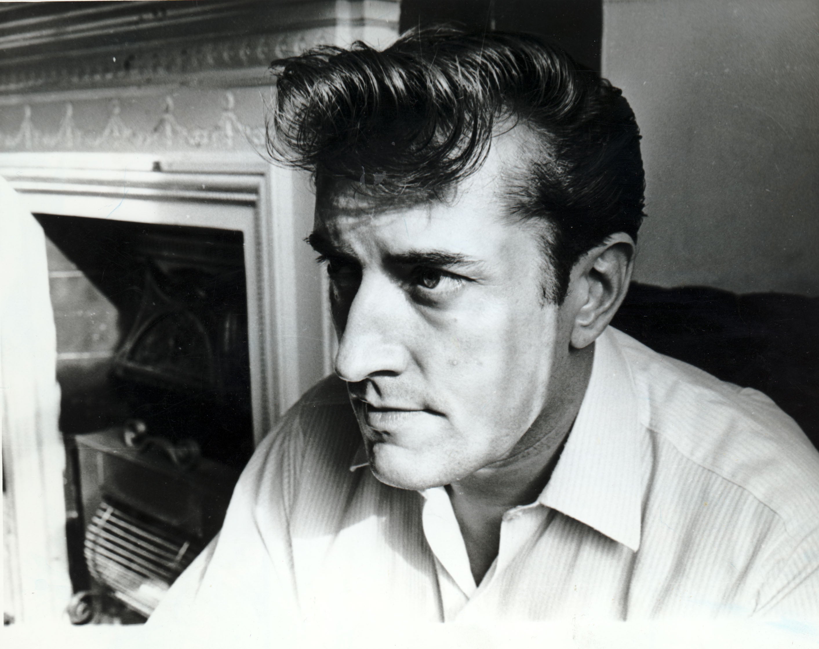 ‘He was very complicated’ – Charles Blackwell on Joe Meek, pictured sitting in his flat in London