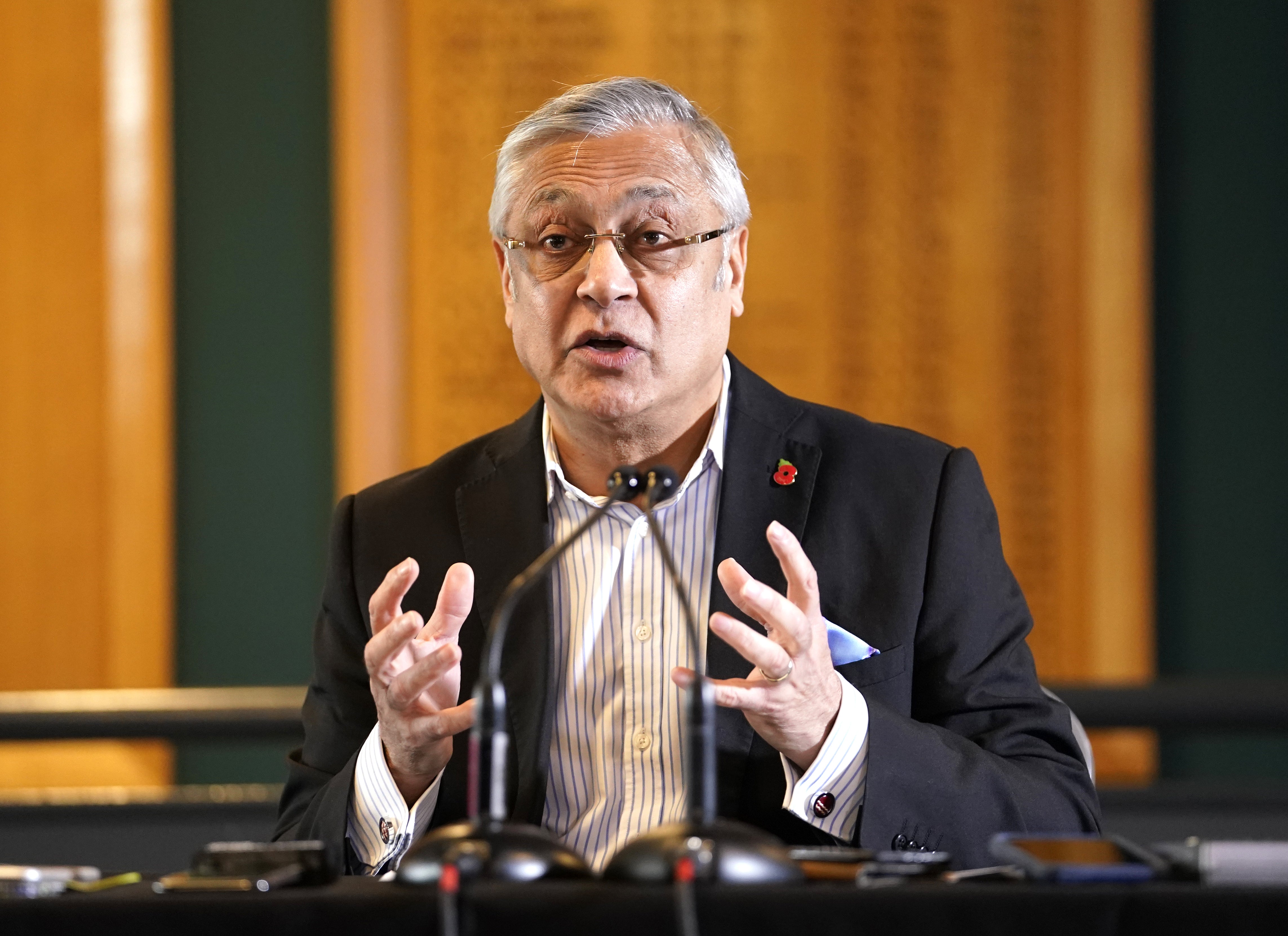 Lord Patel had faced questions on the progress made at Yorkshire since he became new chair (Danny Lawson/PA)