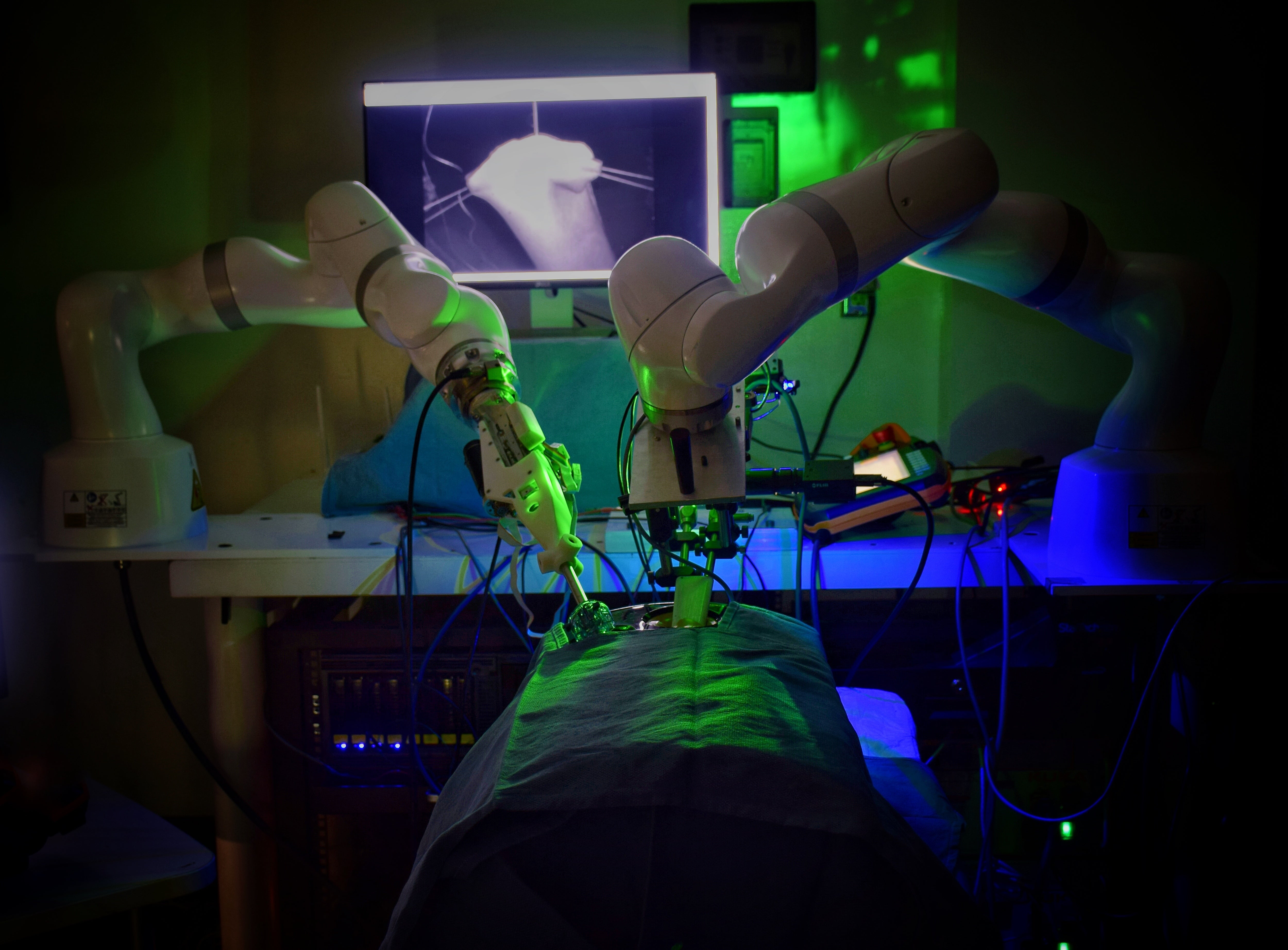 The Star robot has performed keyhole surgery without human help (Johns Hopkins University/PA)