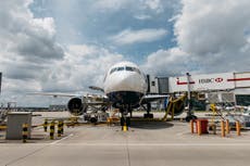 British Airways plane door ripped off in Cape Town 