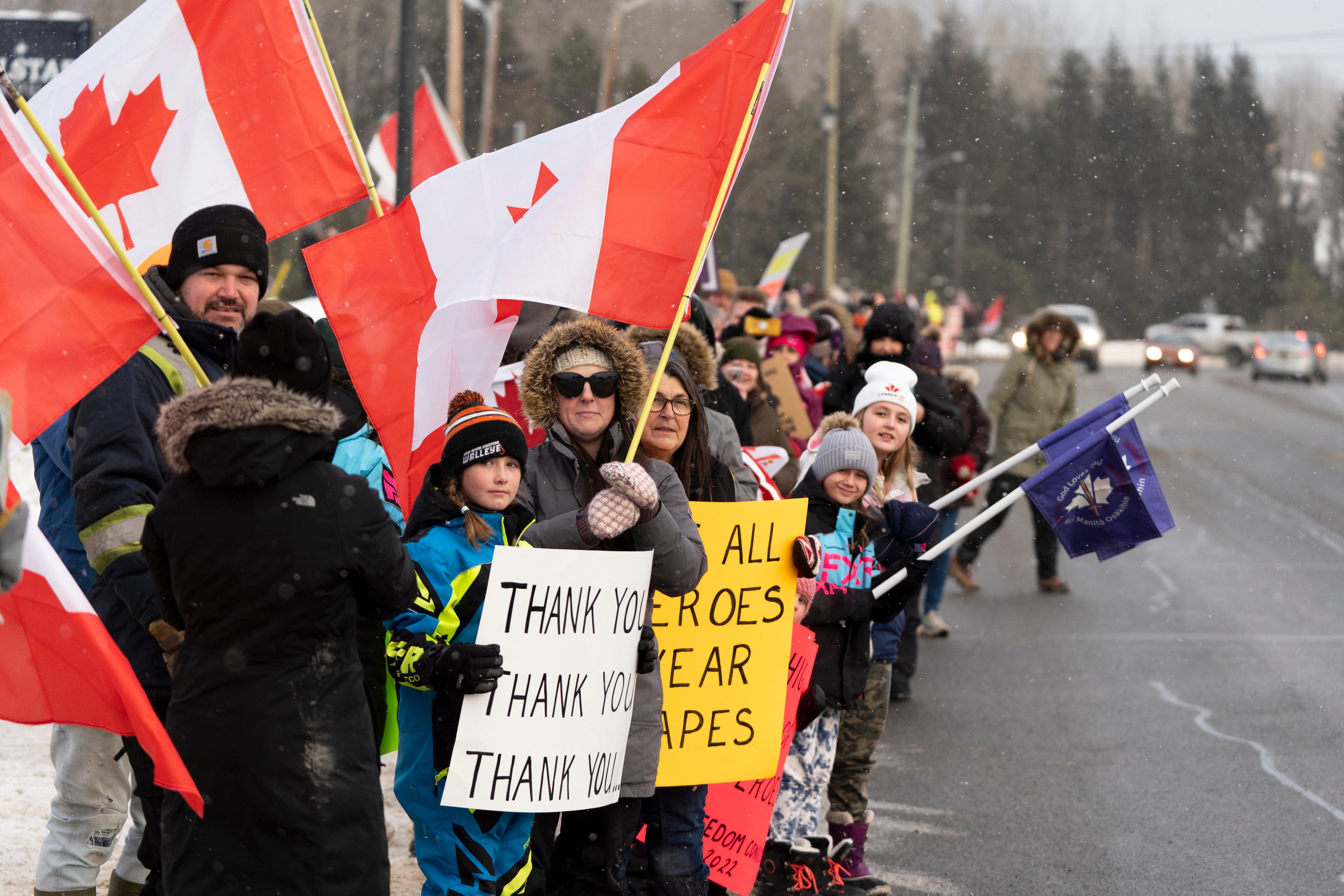 Virus Outbreak Canada Trucker Protest