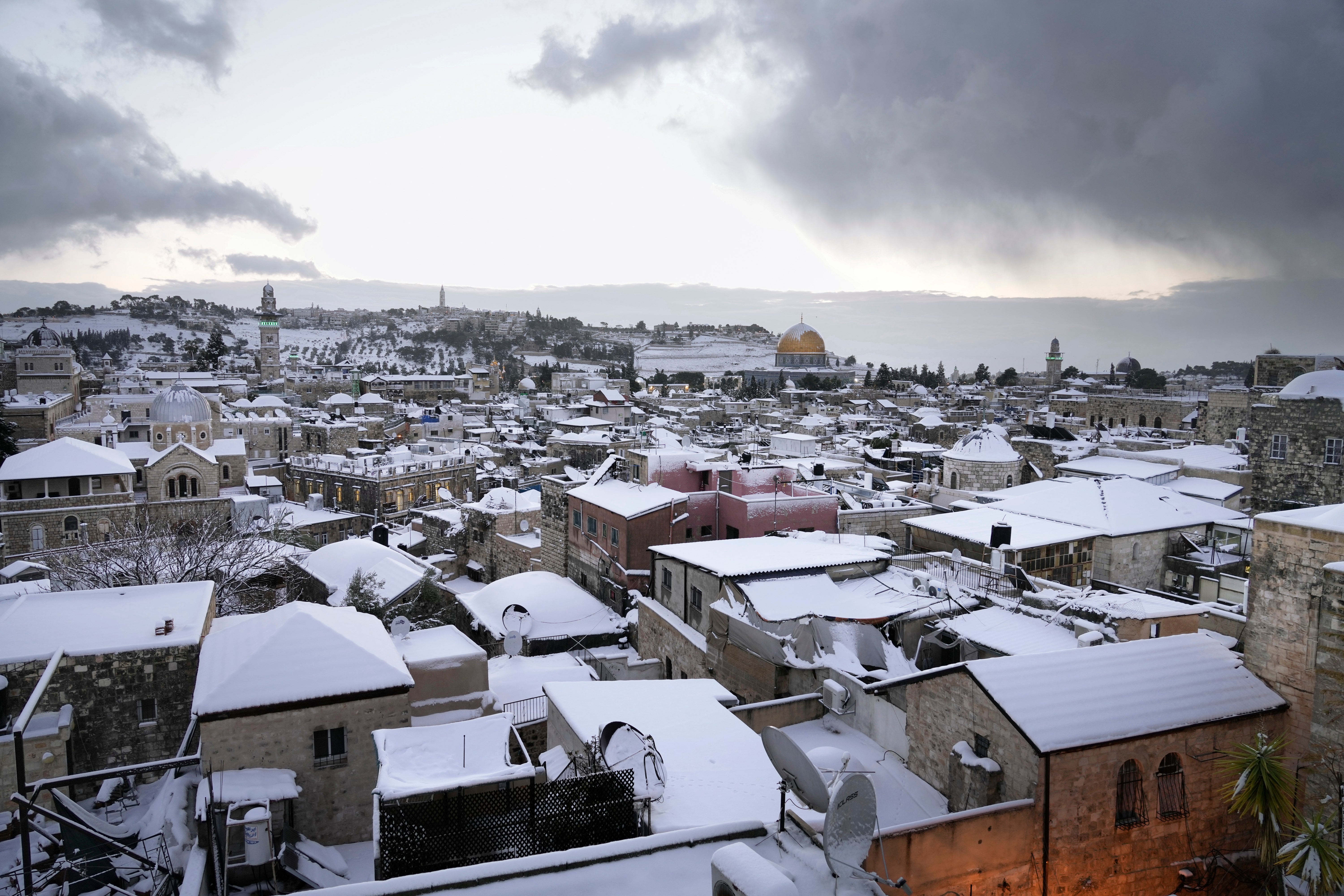 APTOPIX Israel Palestinians Weather