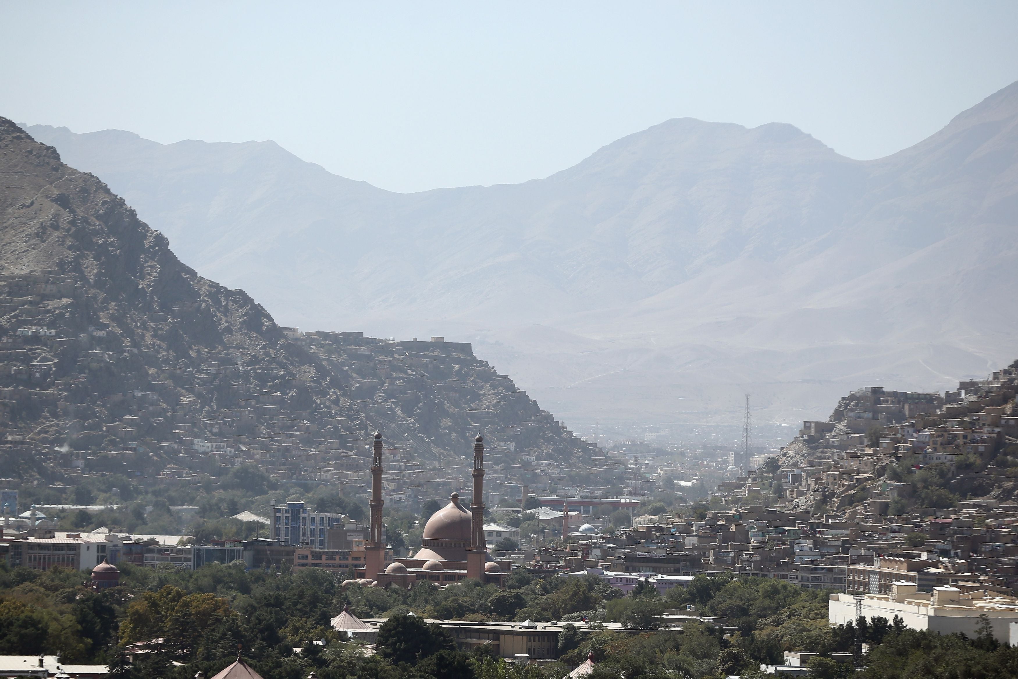 A general view over Kabul (Dan Kitwood/PA)