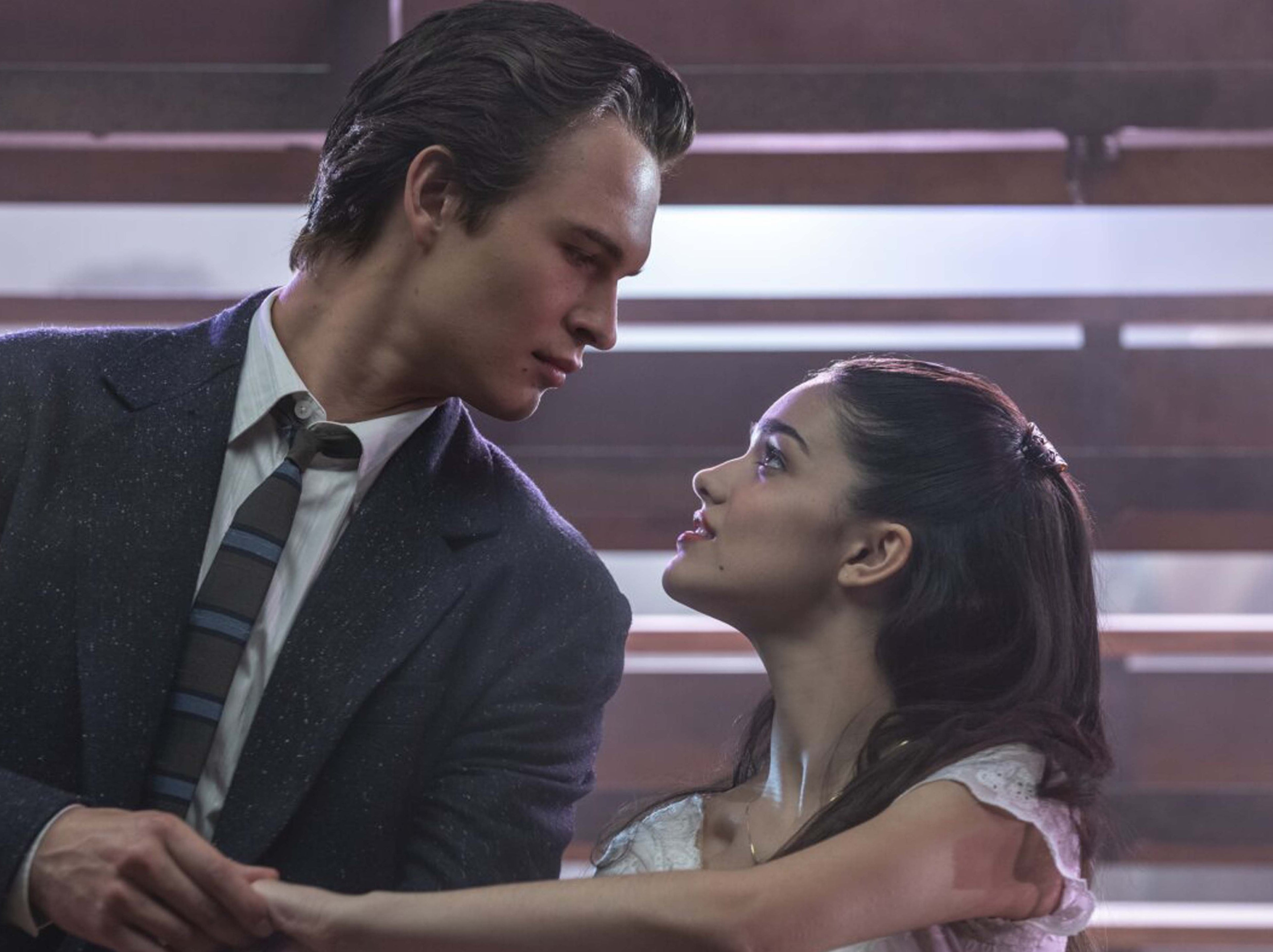 Ansel Elgort and Rachel Zegler in ‘West Side Story’