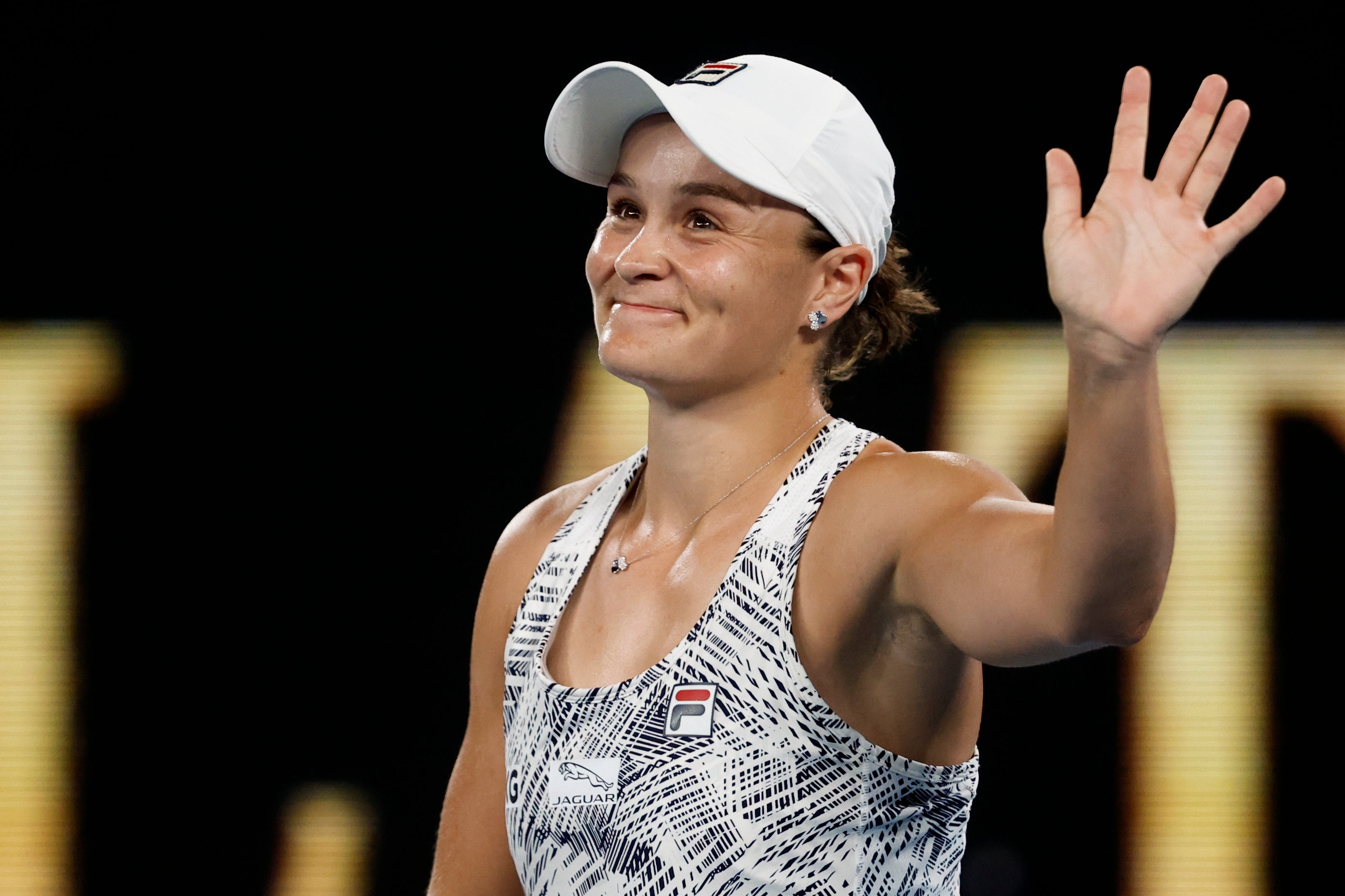 Ashleigh Barty raced into the Australian Open final (Hamish Blair/AP)