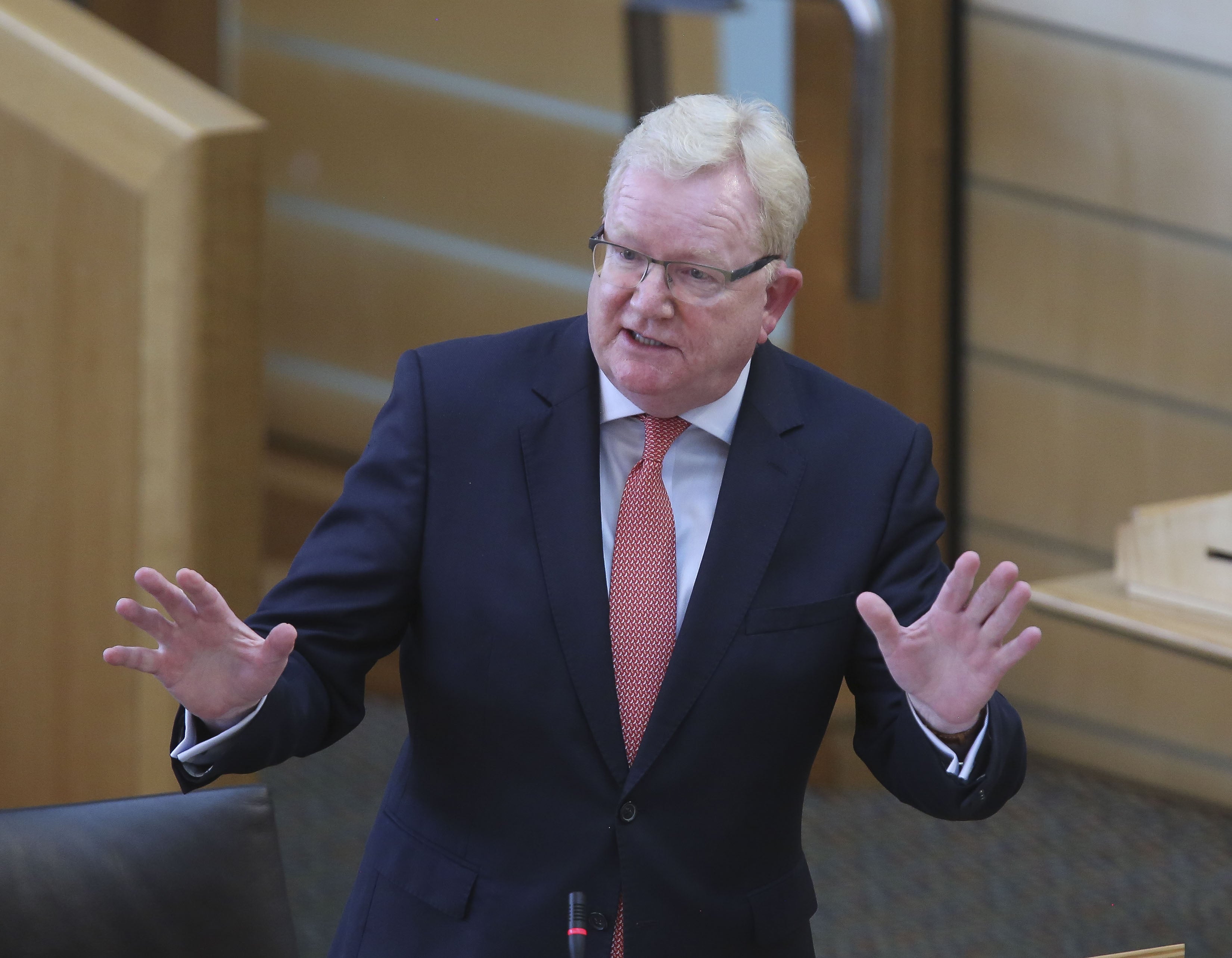 Jackson Carlaw led a debate on Holocaust Memorial Day (Fraser Bremner/Scottish Daily Mail/PA)