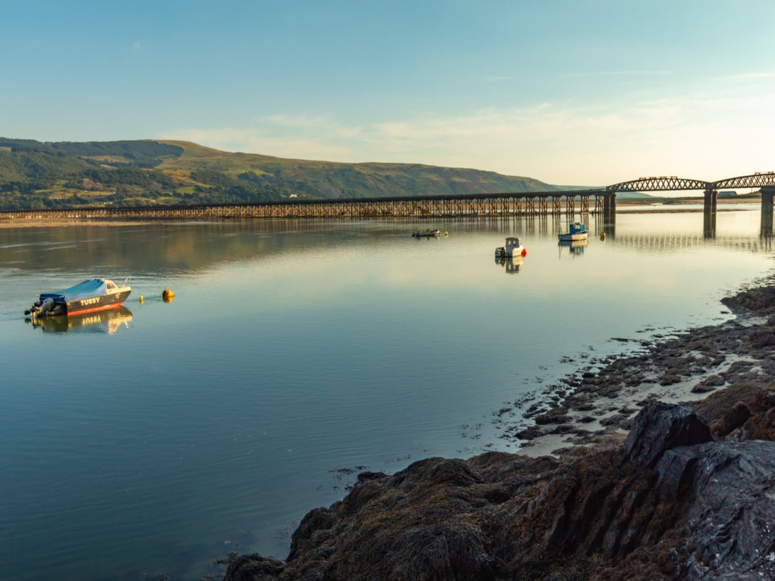 On track: the Cambrian coastal line packs in jaw-dropping vistas