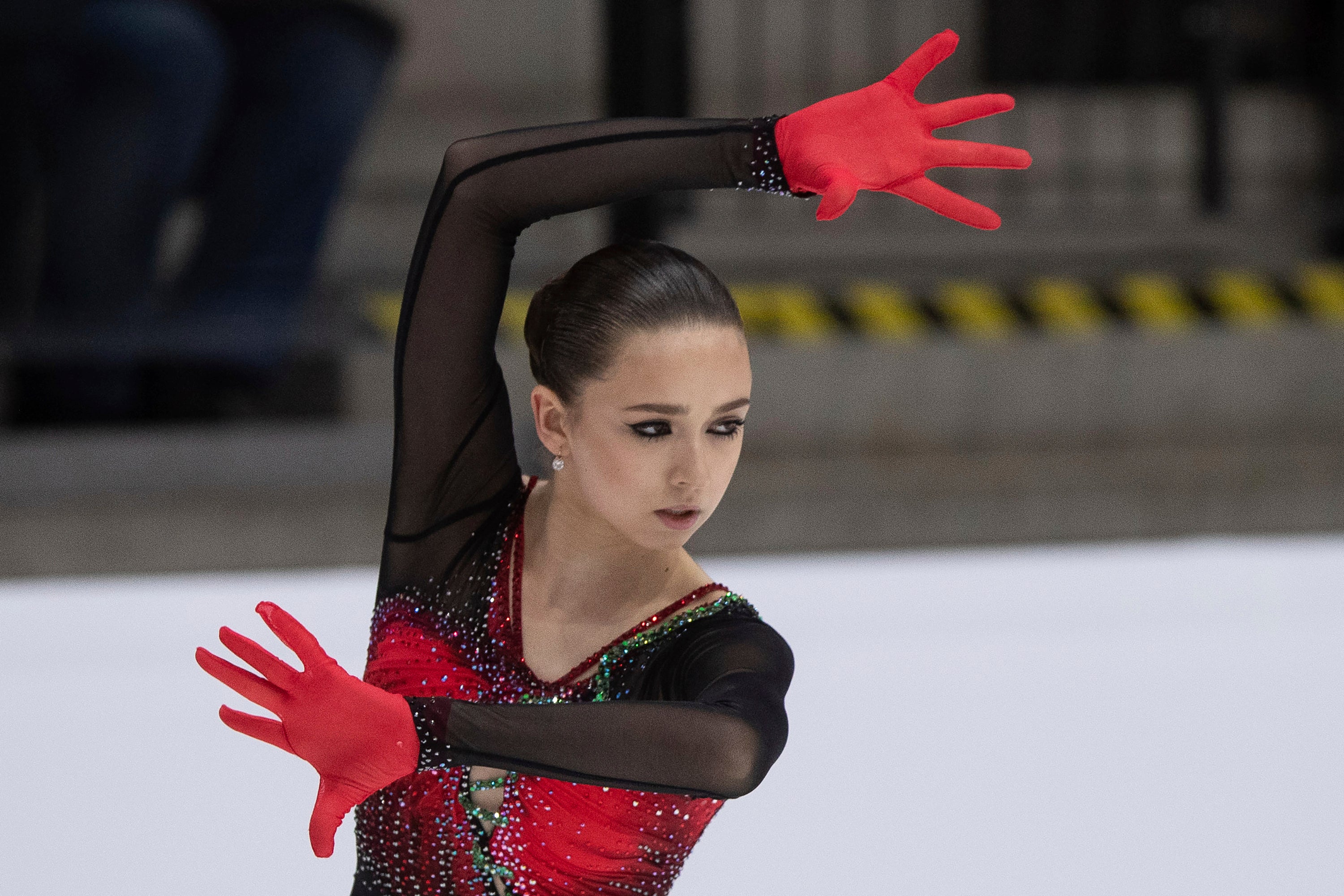 Fifteen-year-old Kamila Valieva is set to light up the women’s figure skating event Raul Mee/AP)