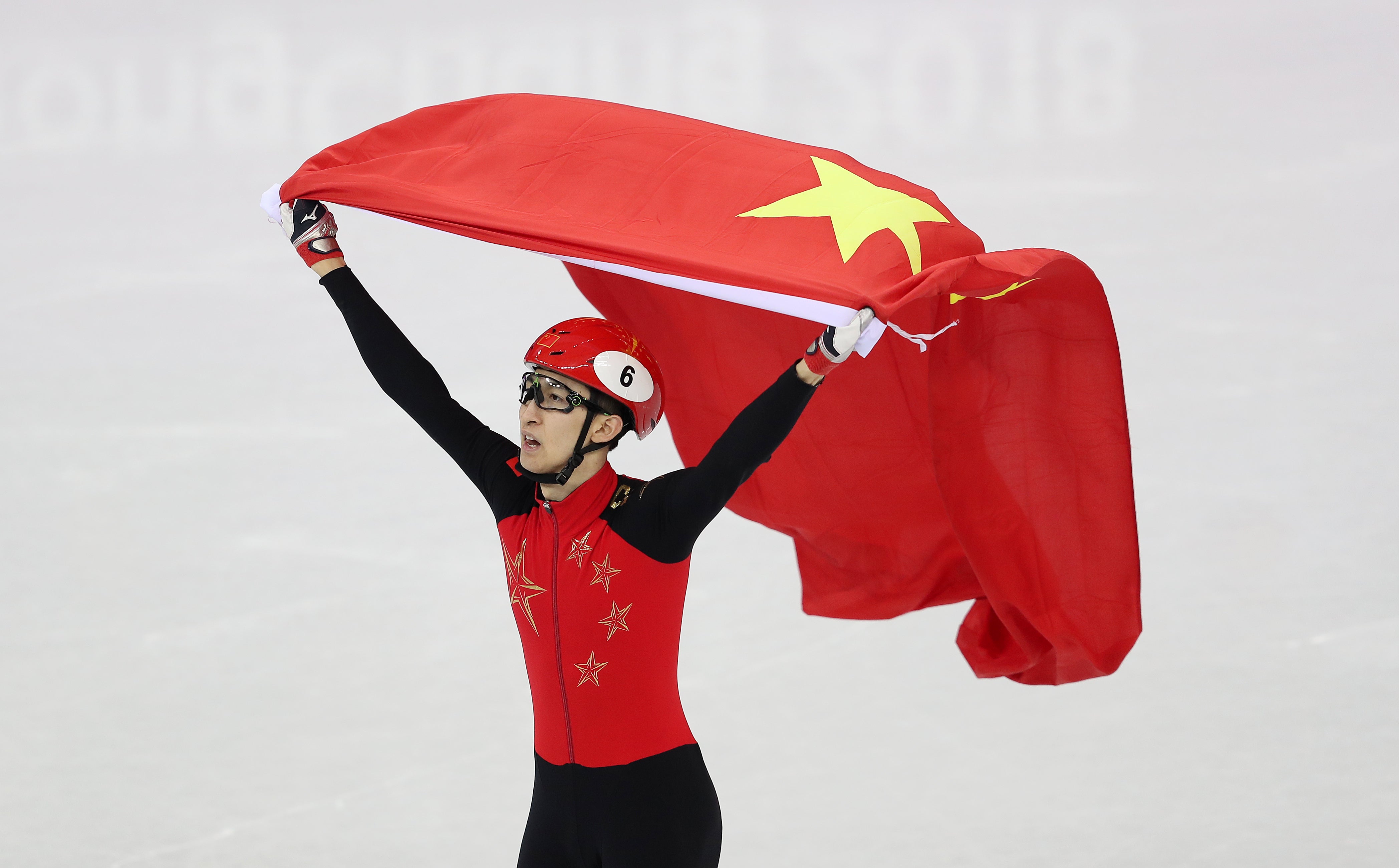 Wu Dajing claimed China’s only gold medal of the Pyeongchang Winter Olympics (David Davies/PA)