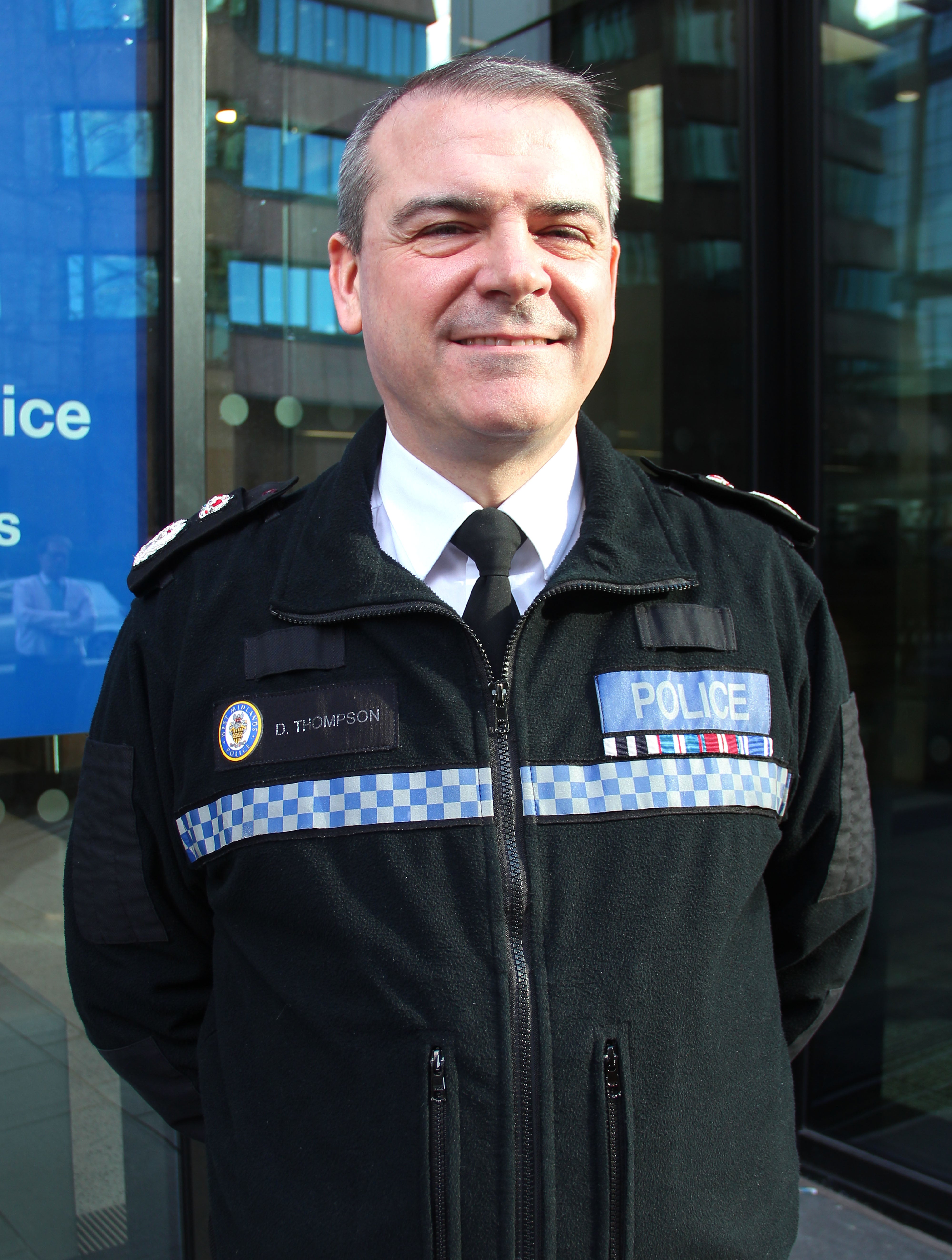 Sir David Thompson is stepping down as Chief Constable of West Midlands Police (Richard Vernalls/PA)