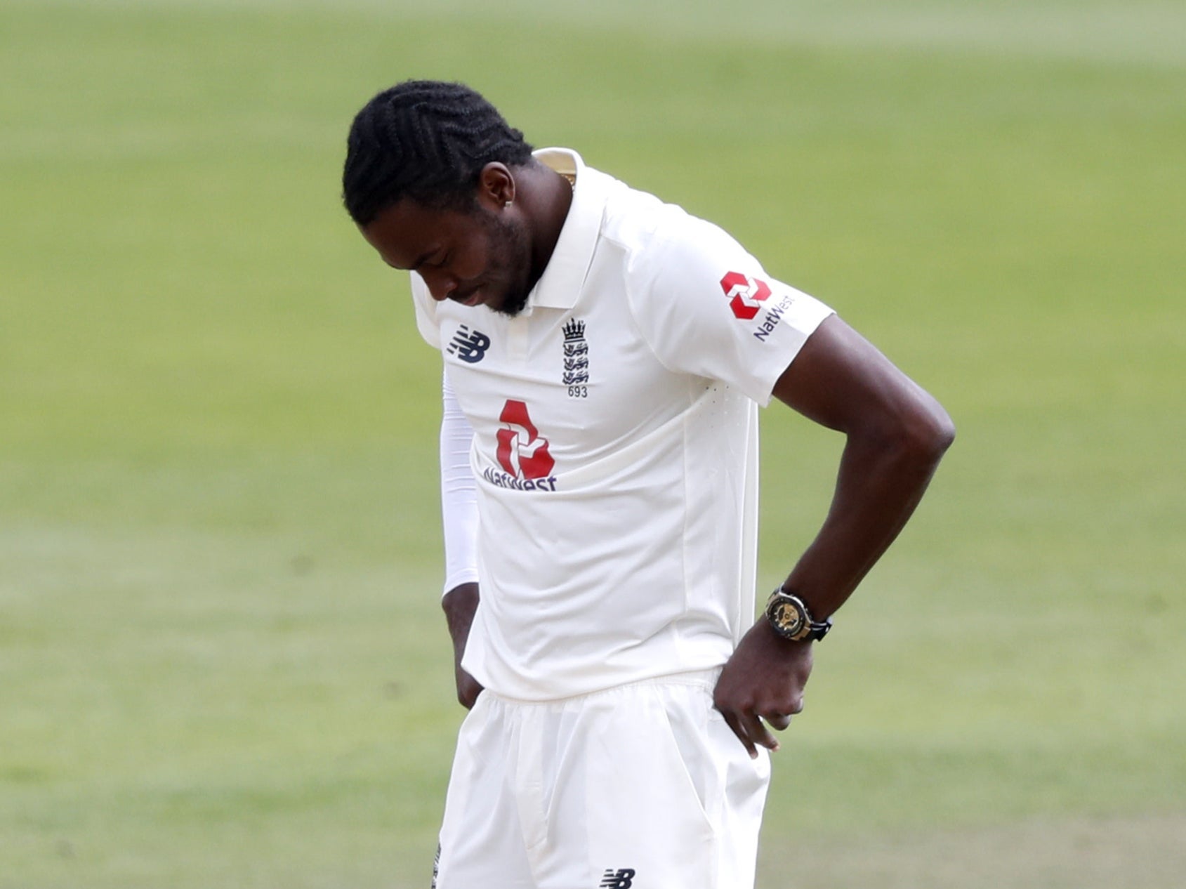 Jofra Archer’s absence saps England’s pace attack (Alastair Grant/PA)