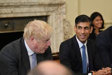 Rishi Sunak puts final touches to leadership bid and says Partygate could be ‘unsurvivable’ for Boris Johnson
