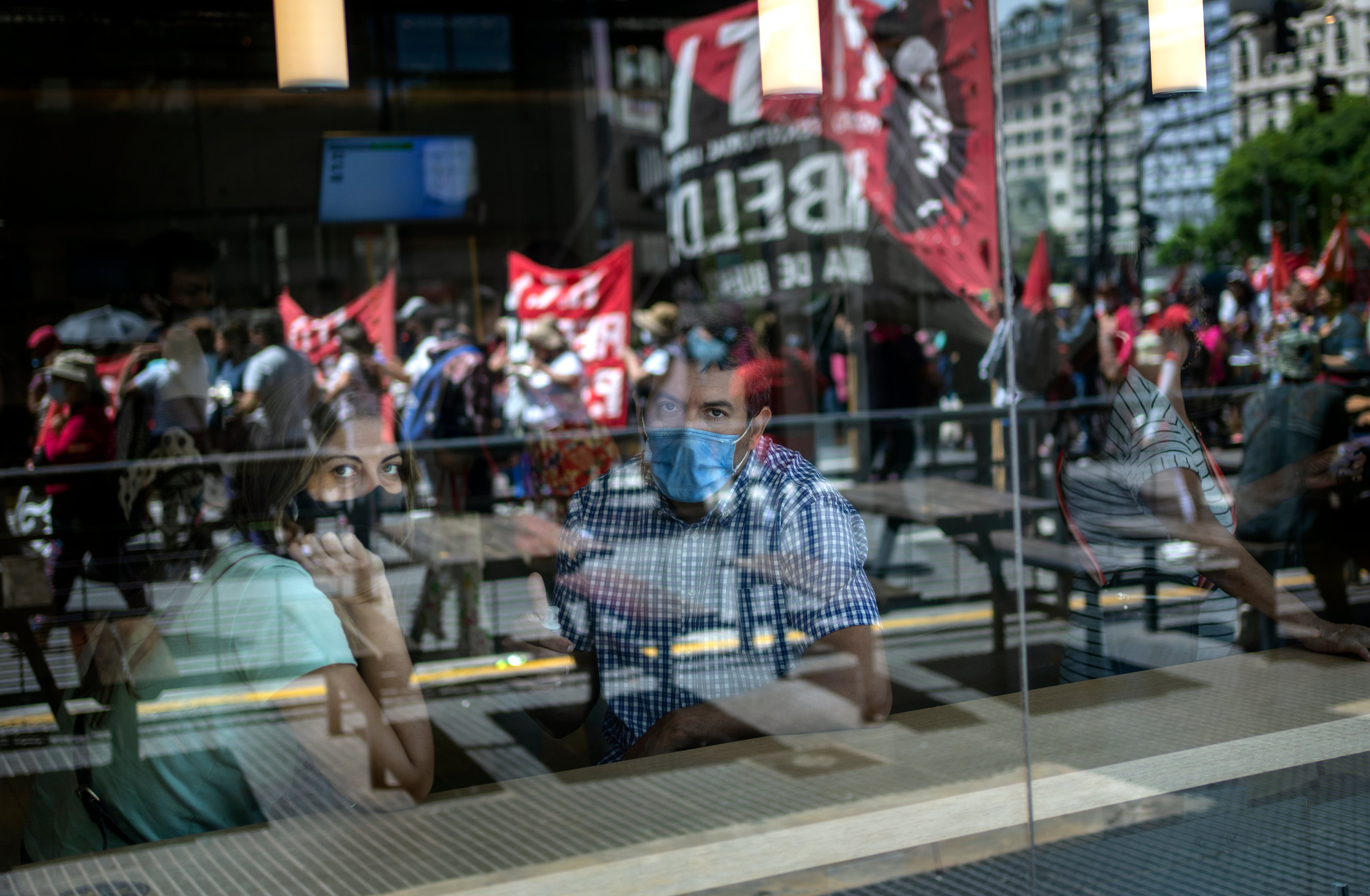 APTOPIX Argentina Protest