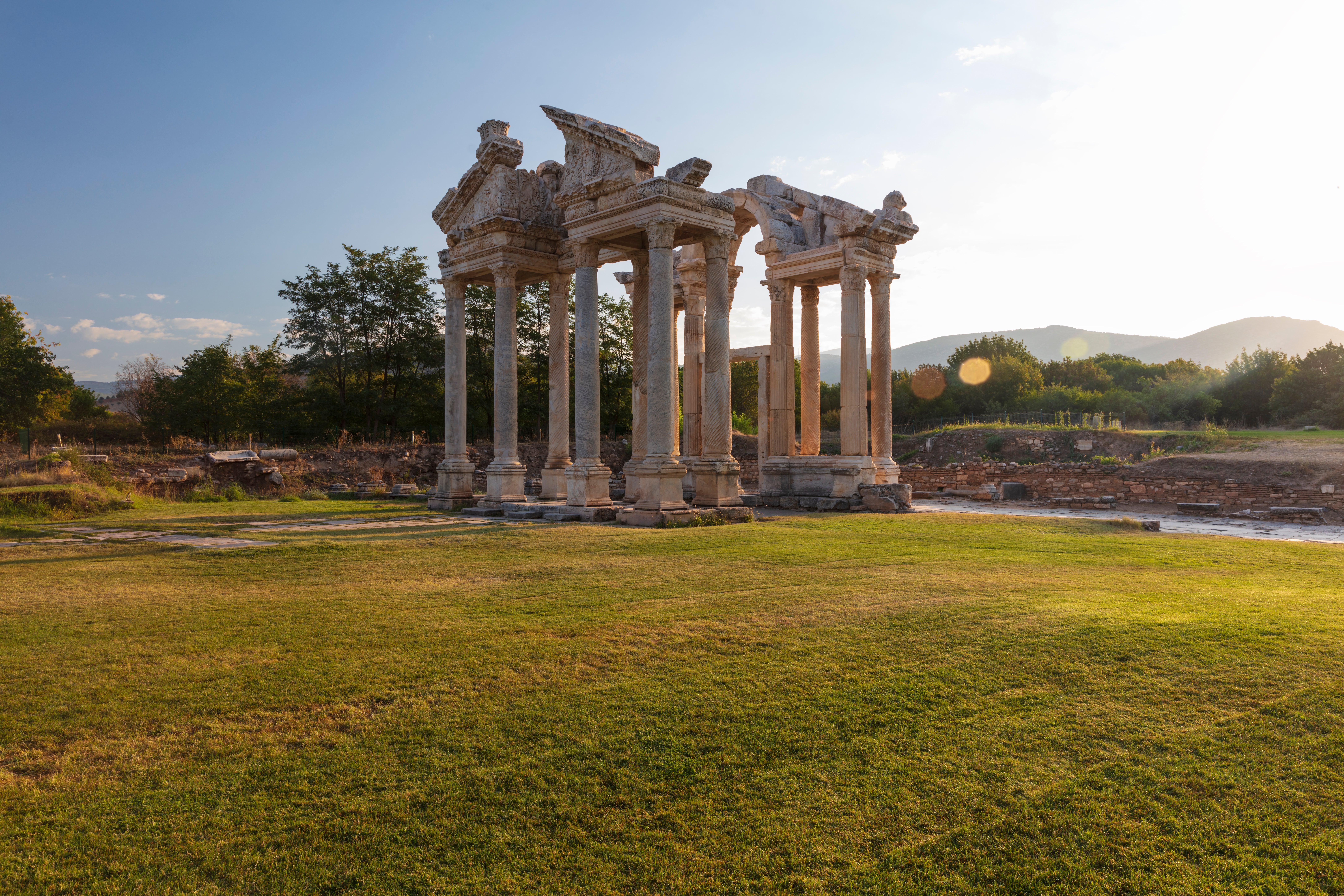 Via this incredible acropolis in Aydın Aphrodisias