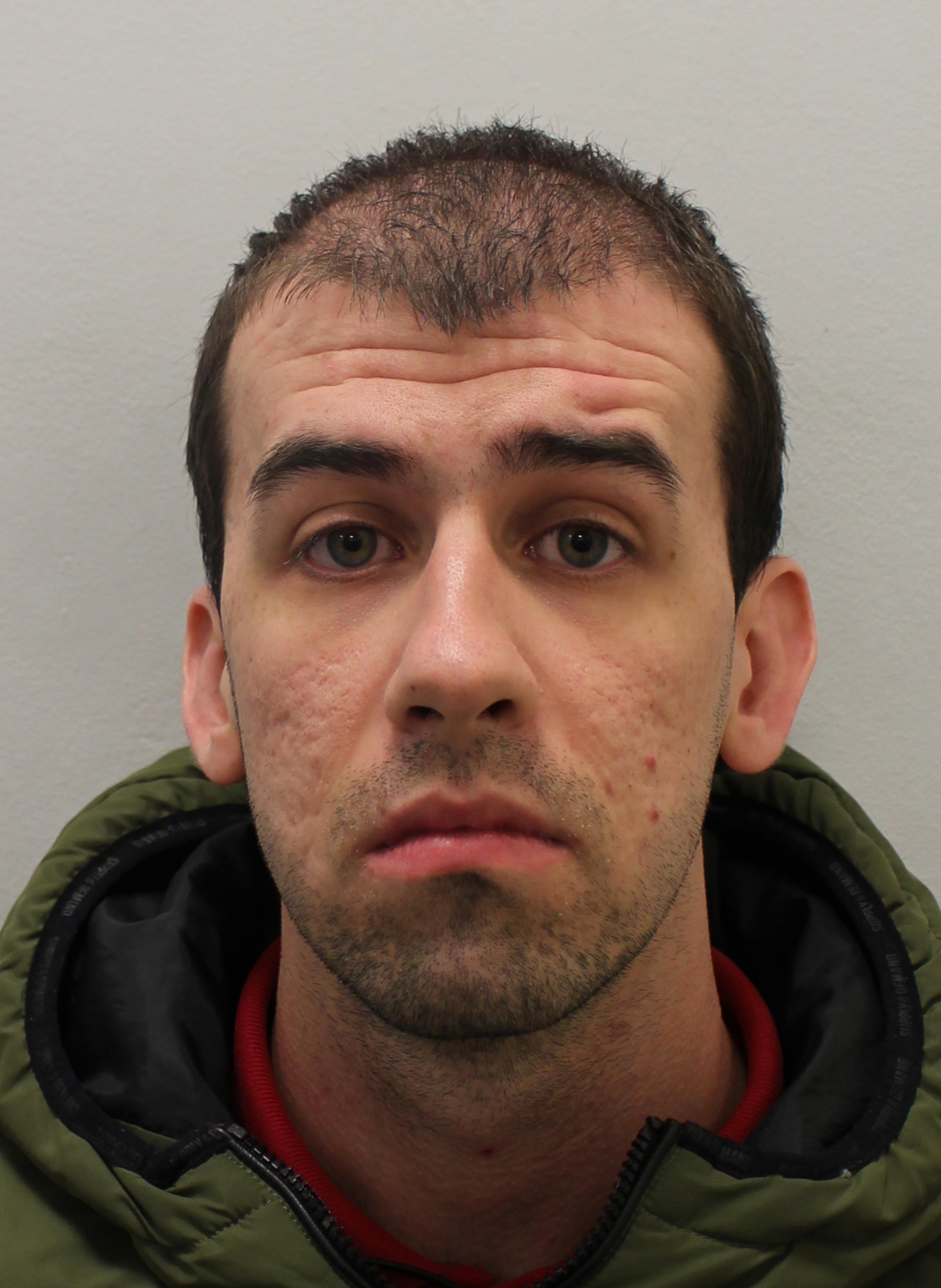 Benjamin O’Shea was sentenced to eight-and-a-half-years in jail (Metropolitan Police/PA)