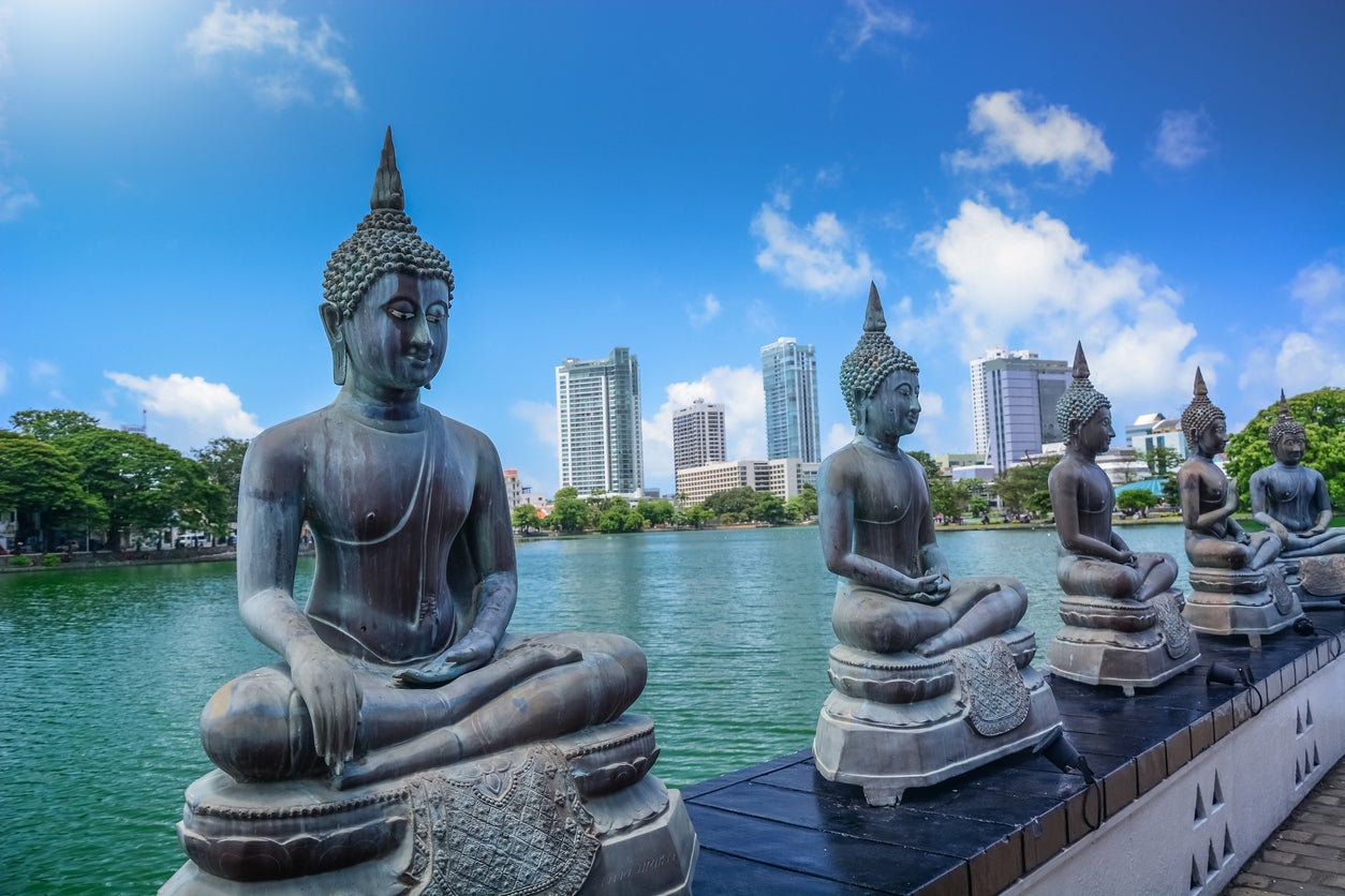 Seema Malaka Temple in Colombo, Sri Lanka