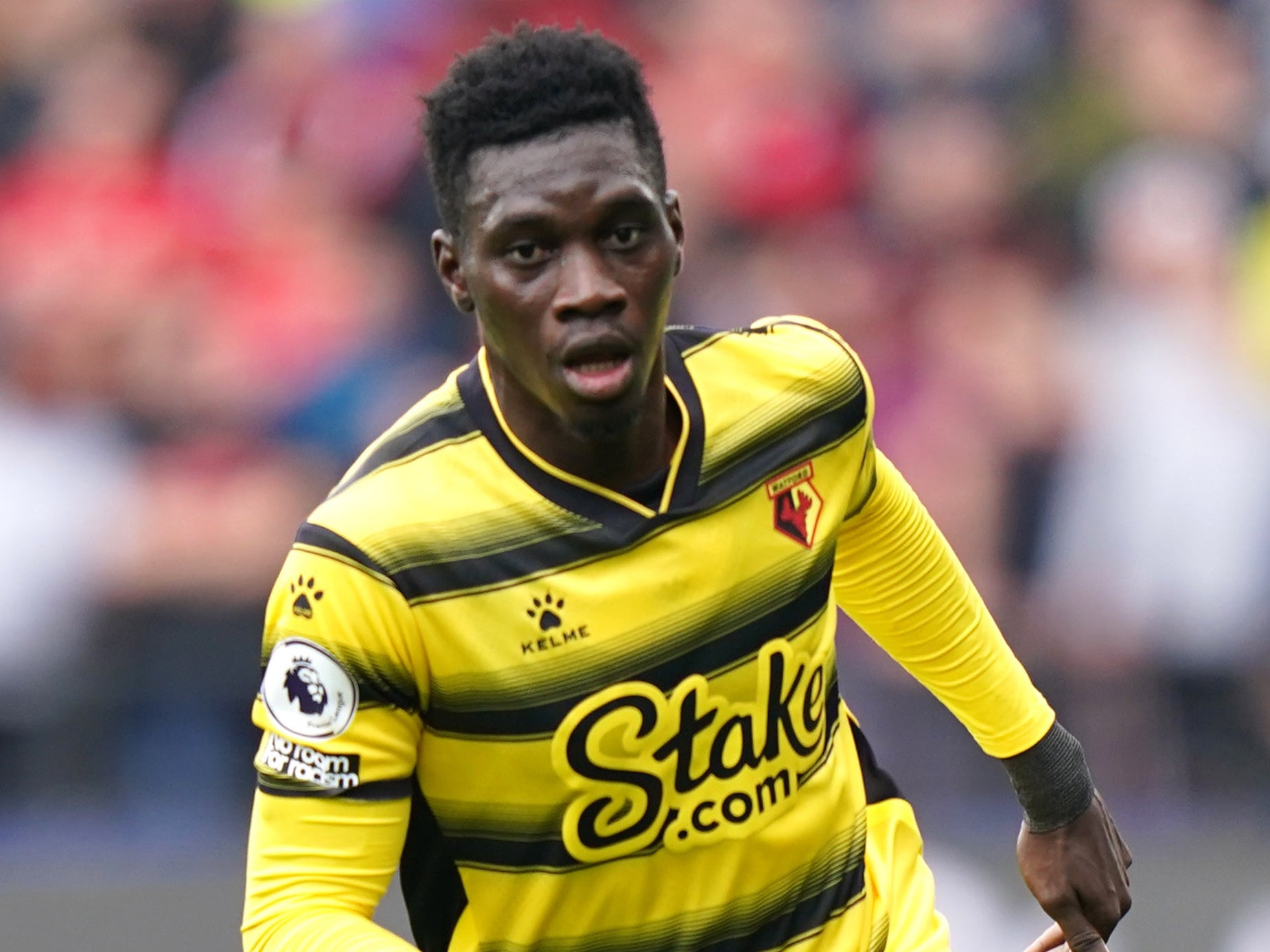 Watford’s Ismaila Sarr could return to action after injury with his country Senegal (Tess Derry/PA)