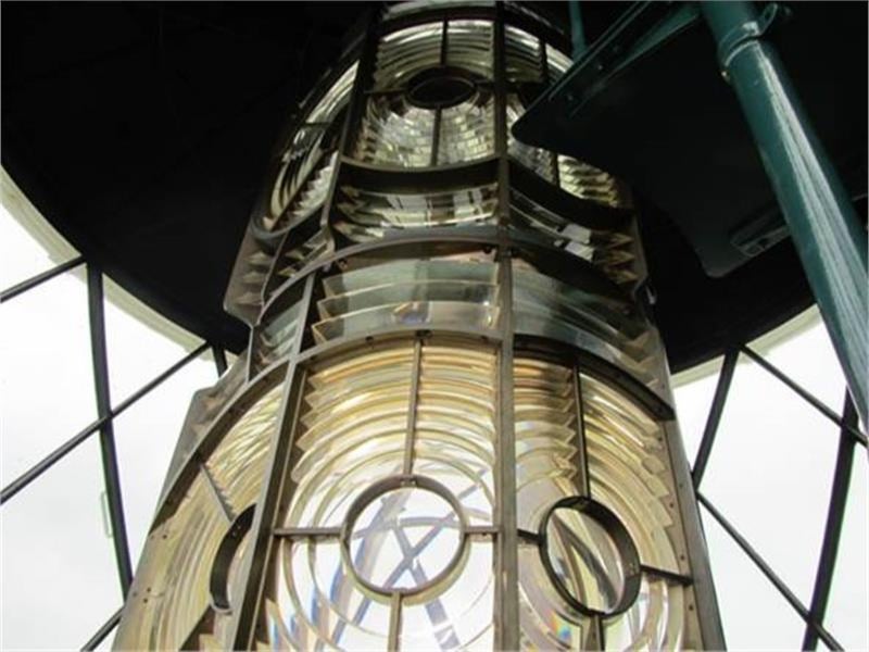 The lighthouse lantern stolen from a storage facility in Ilfracombe