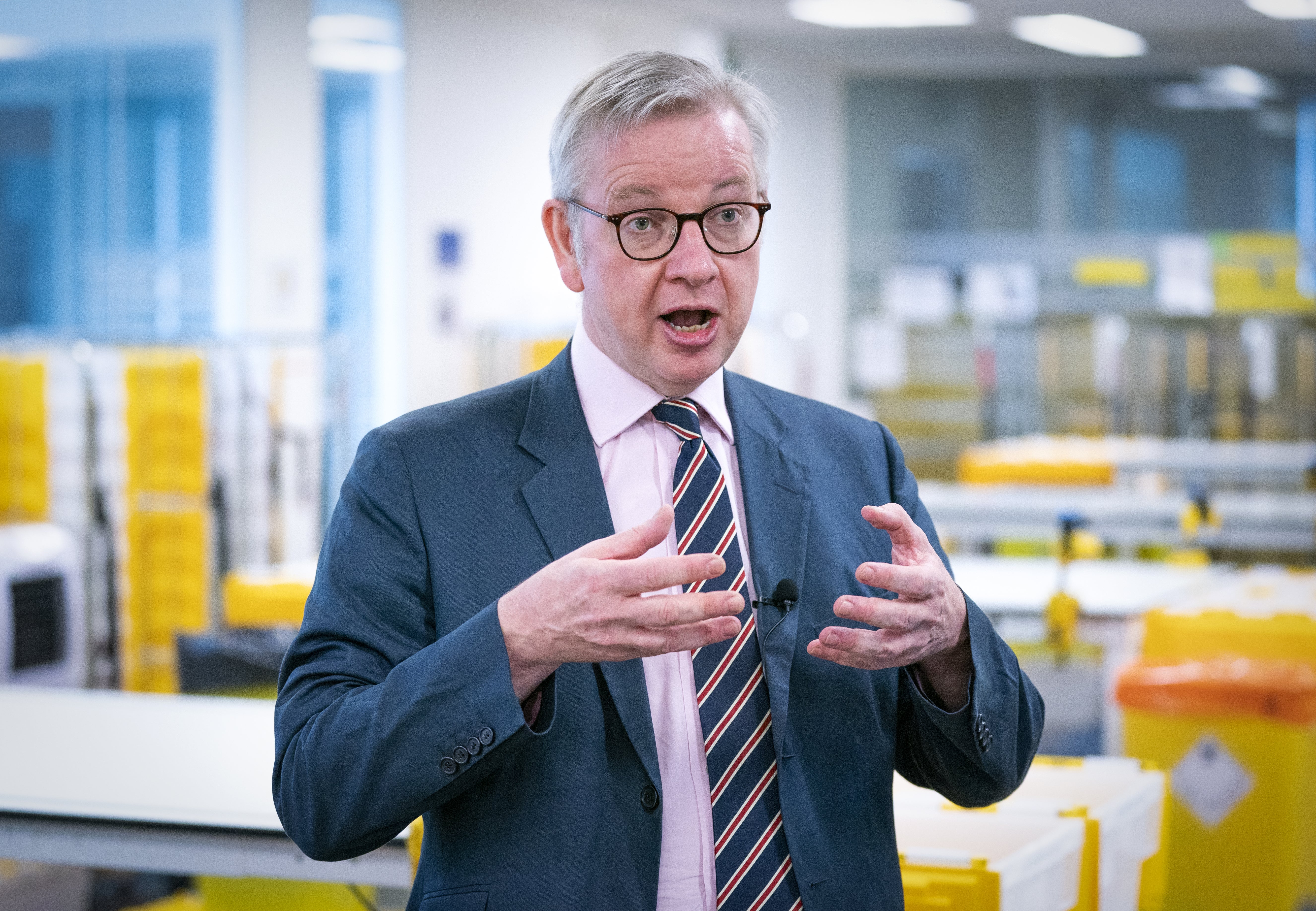 Levelling Up Secretary Michael Gove (Jane Barlow/PA)