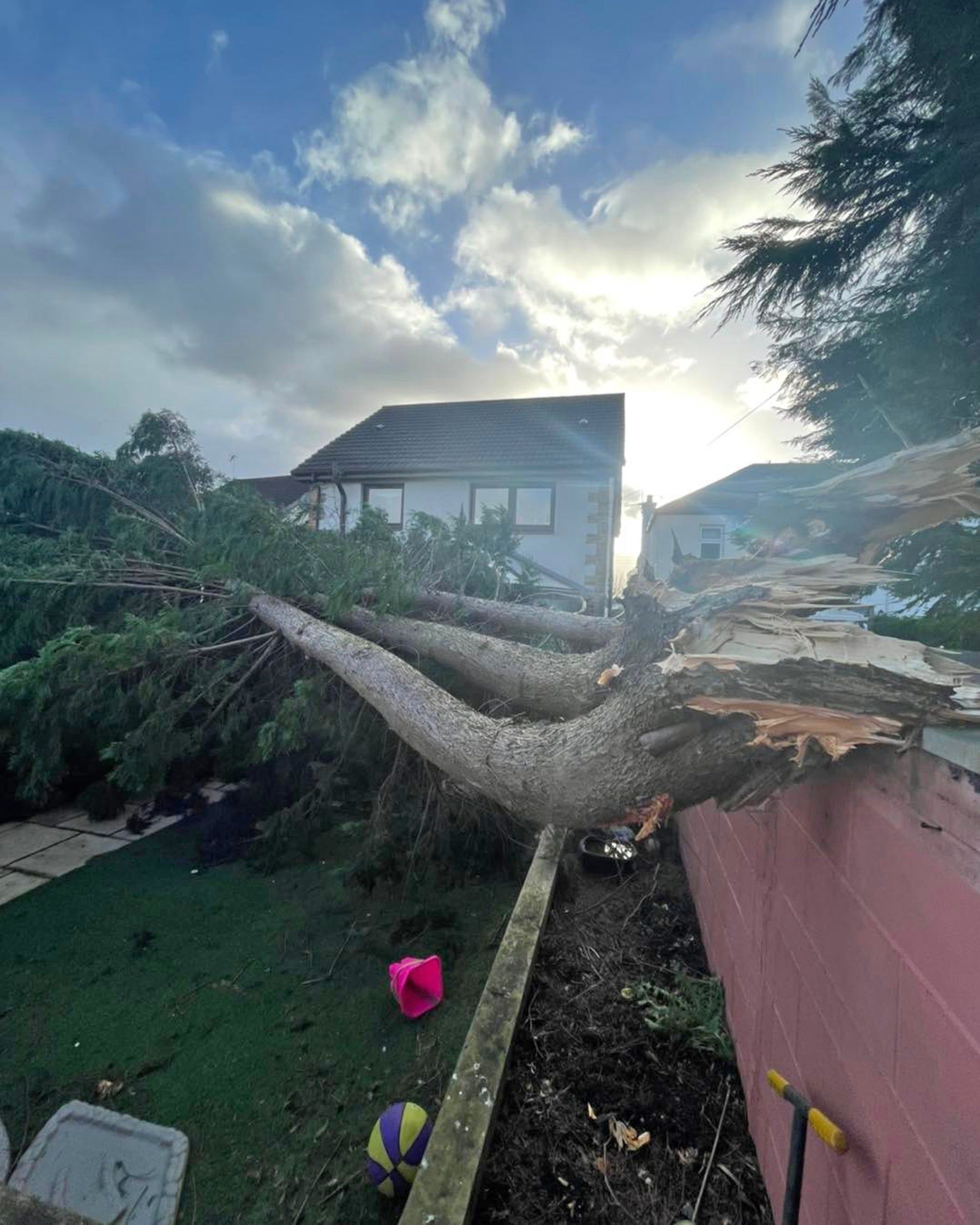 Stewart Sexton was left without power for ten days after Storm Arwen and fears it could be that long again this time (Gregor Fulton)