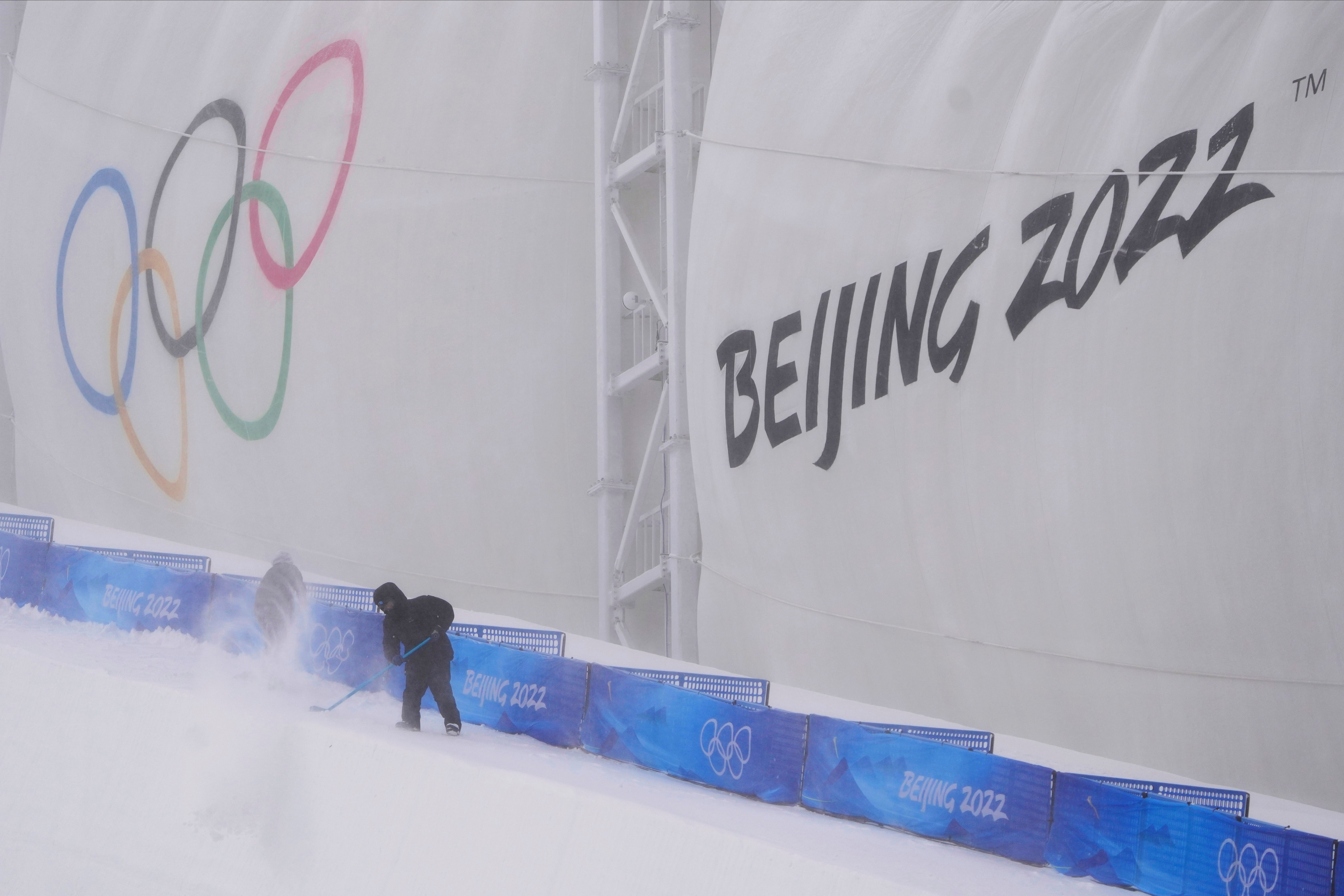 APTOPIX Beijing Olympics Freestyle Skiing