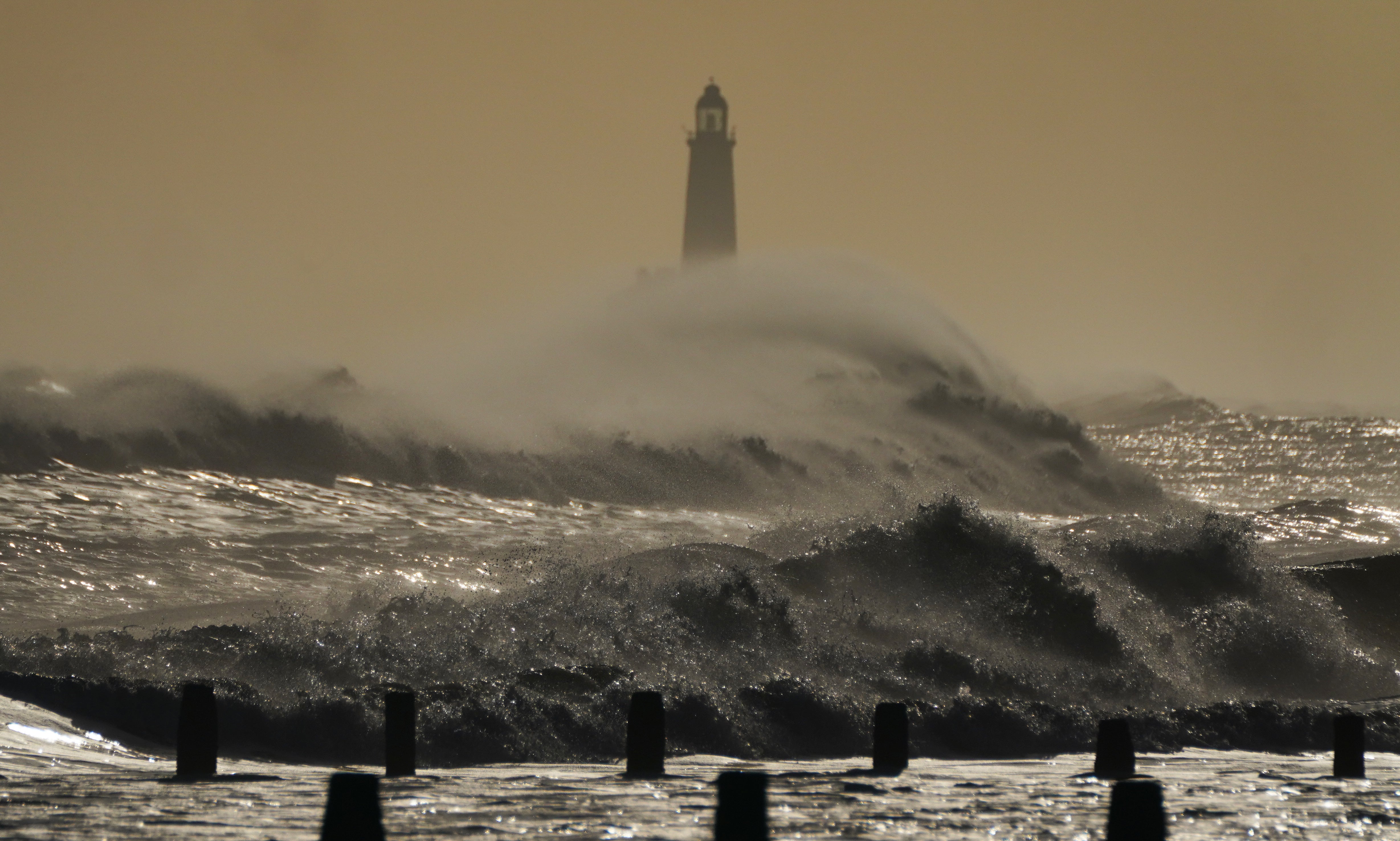 About 40,000 properties across Scotland were without electricity on Monday morning, in the aftermath of both Storm Malik and Storm Corrie (Owen Humphreys/PA)