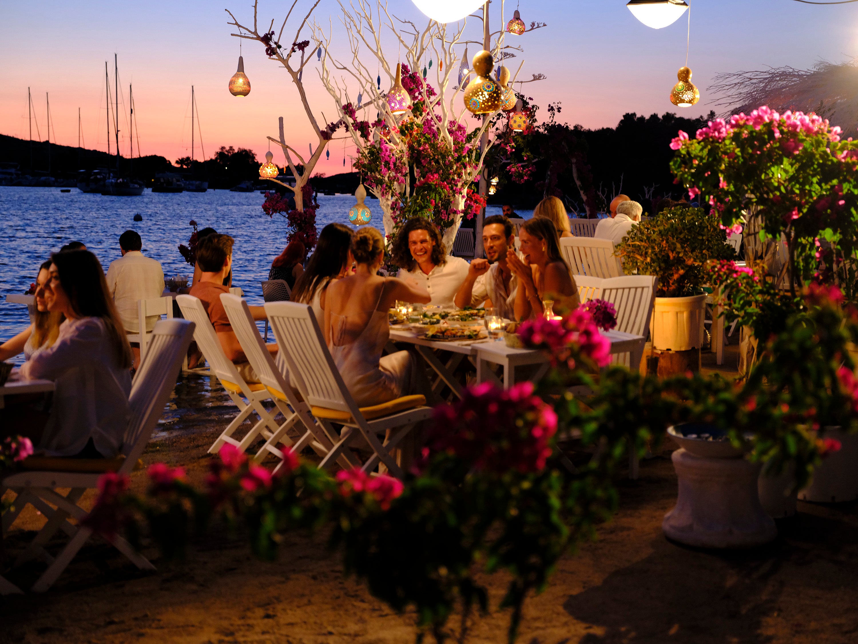 Delicious local cuisine pairs the best of the land and the sea