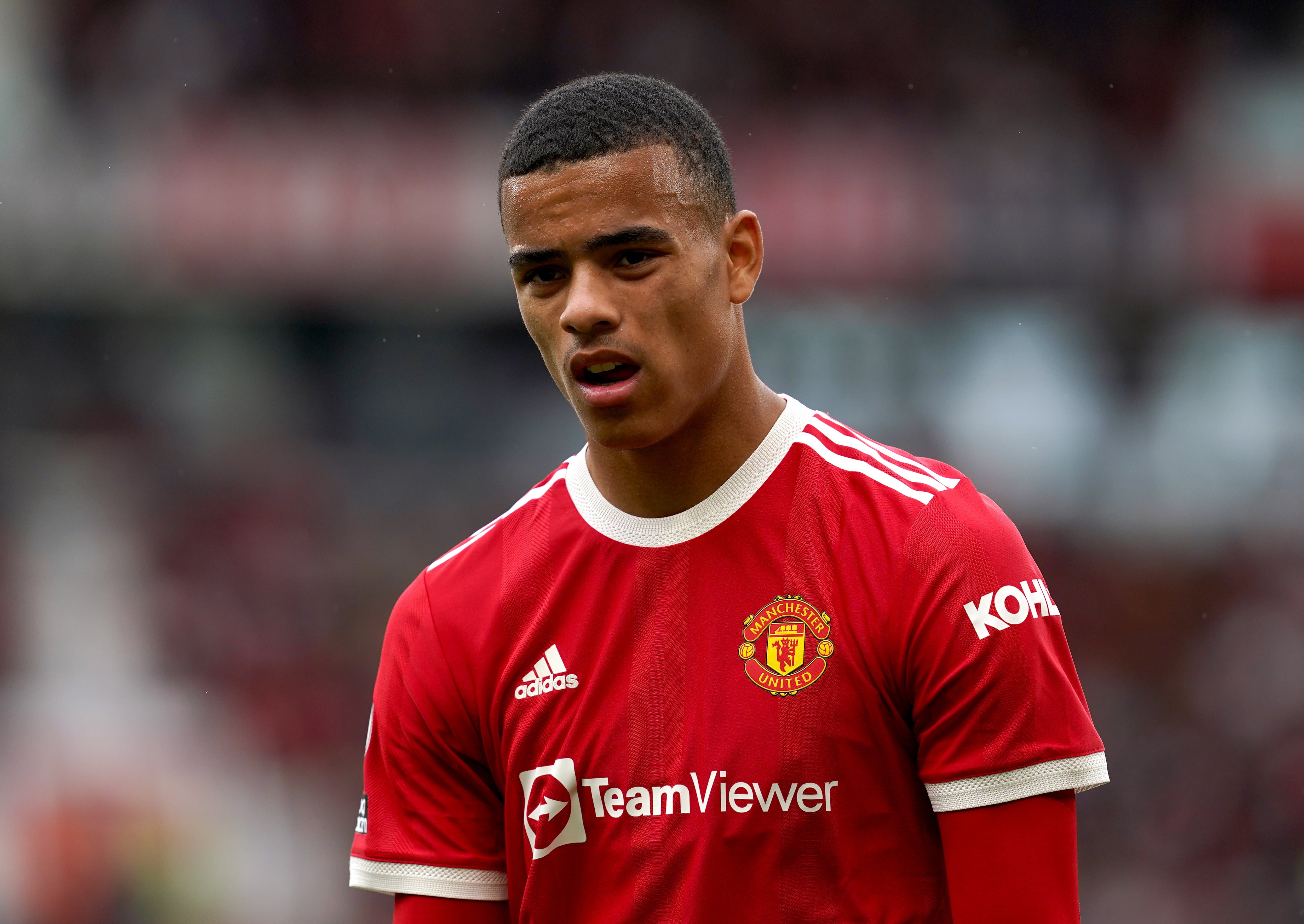 Mason Greenwood has been arrested on suspicion of rape and assault (Martin Rickett/PA)