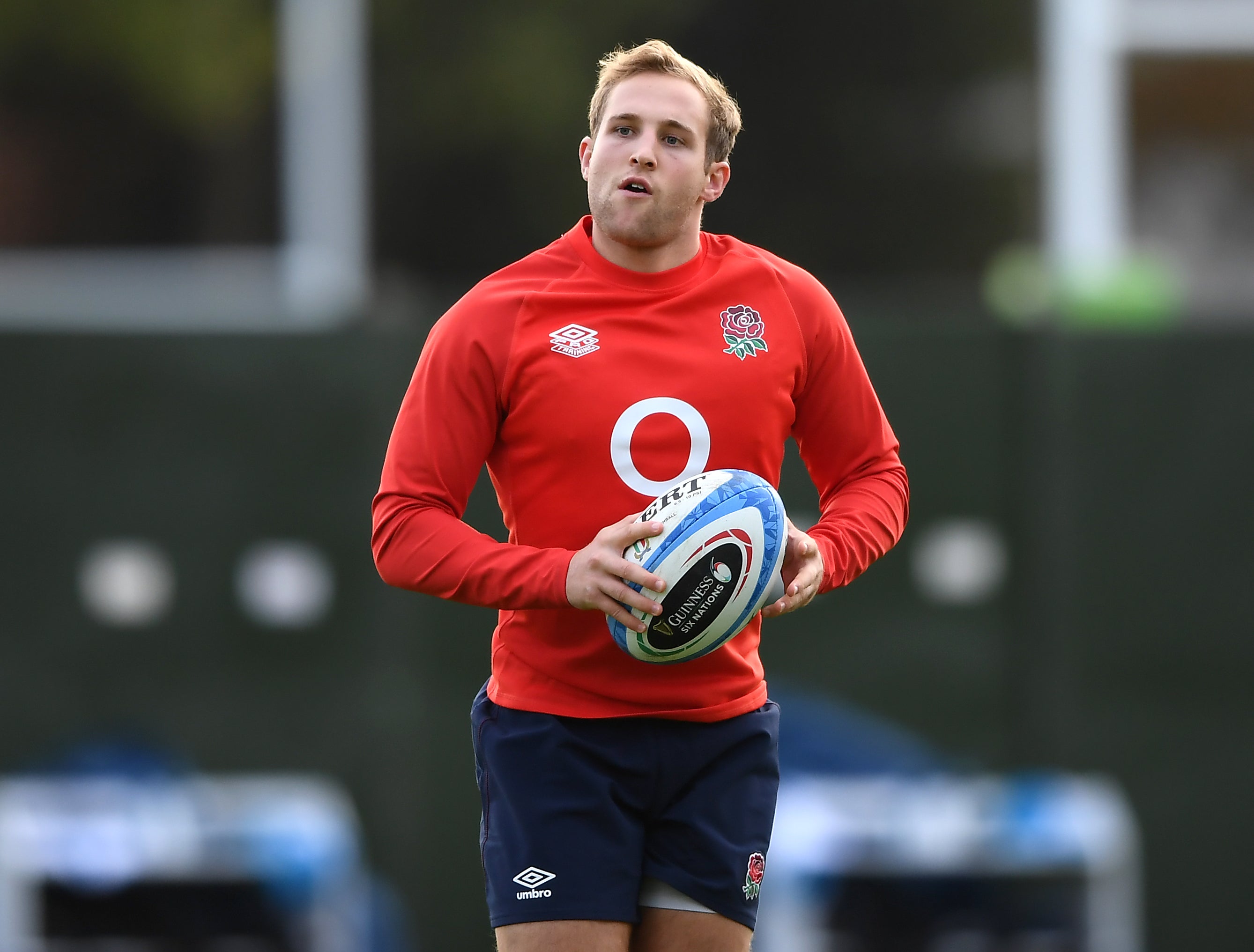 Max Malins is likely to line up in a back three alongside Jack Nowell and Freddie Steward for England (Alex Davidson/PA)