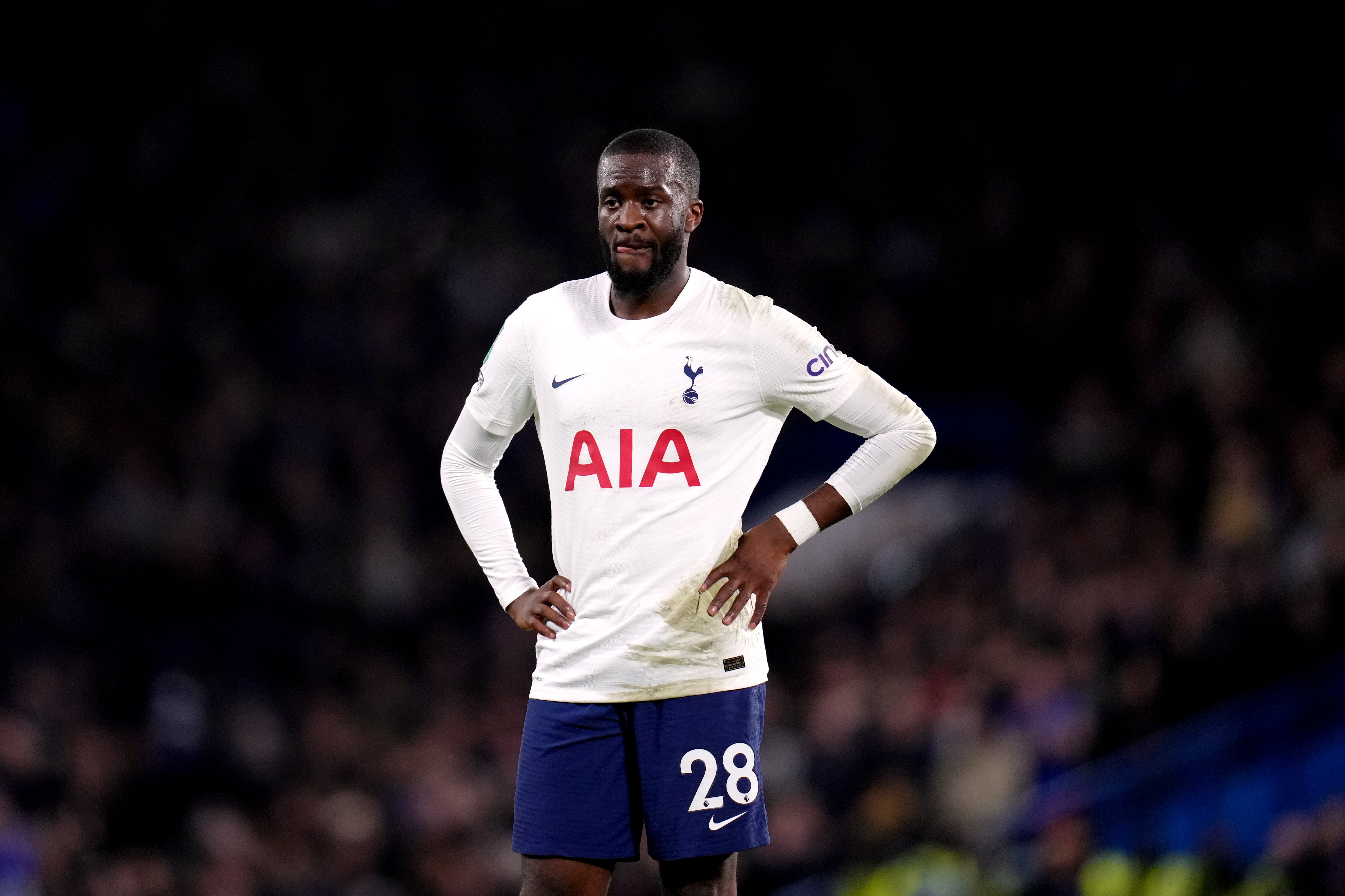 Club-record signing Tanguy Ndombele returned to former team Lyon on loan for the rest of the season (John Walton/PA)