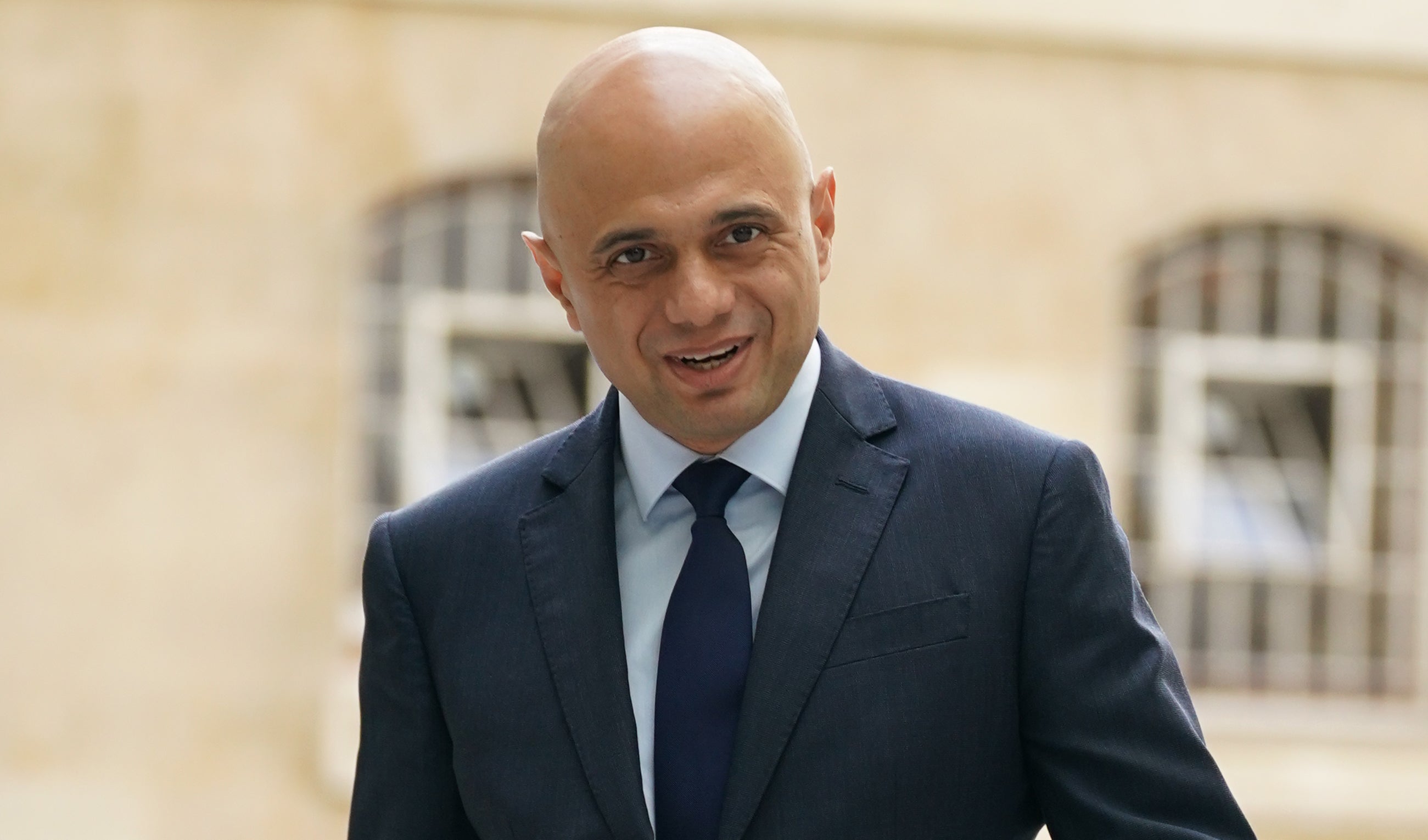 Health Secretary Sajid Javid was asked about the treatment of Ms Johnson this morning