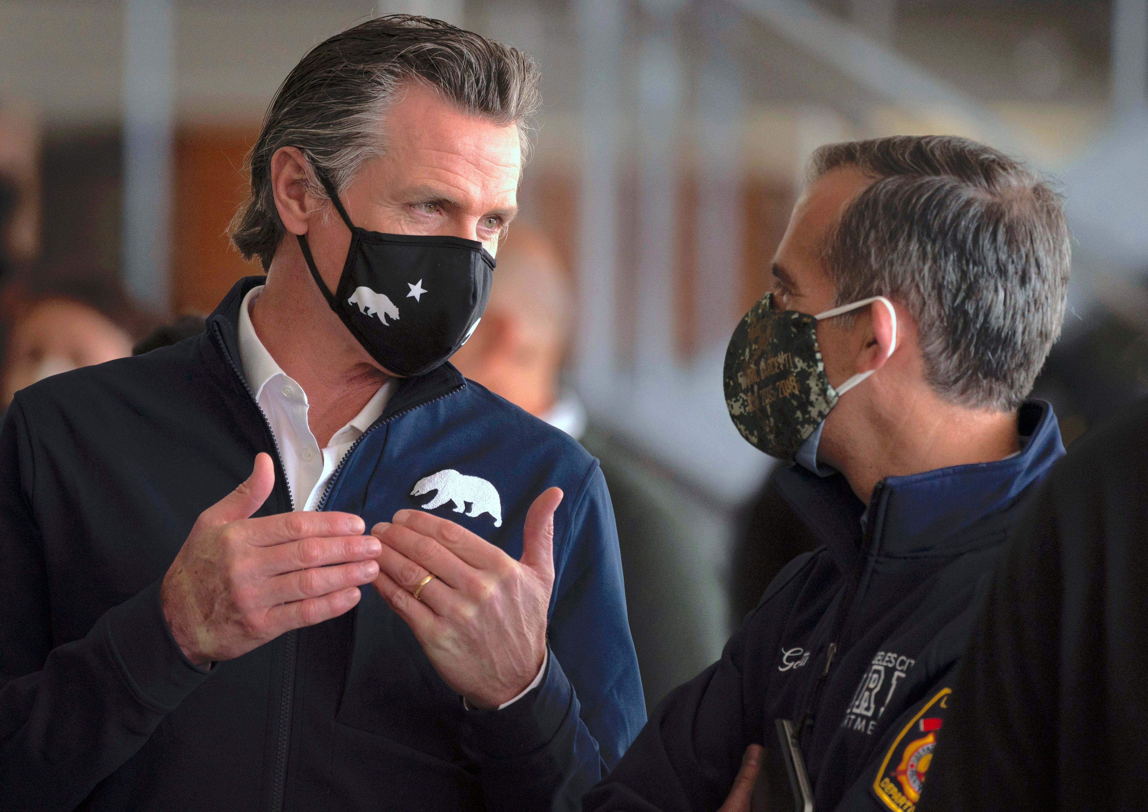 California Governor No Mask