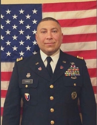 Le Roy Torres served his country for 23 years and began suffering breathing difficulties on deployment to Iraq