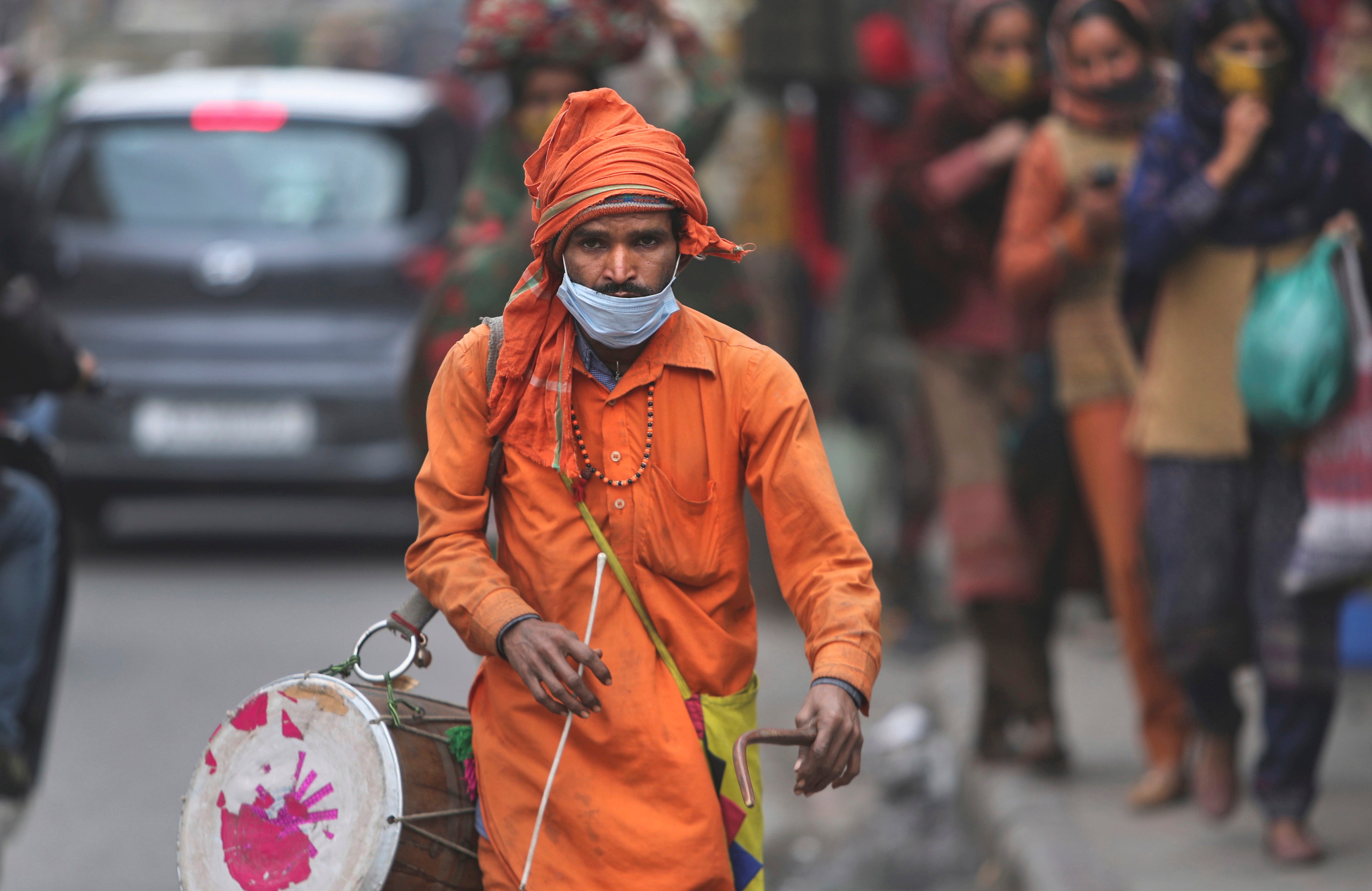 Virus Outbreak India Masks Photo Gallery