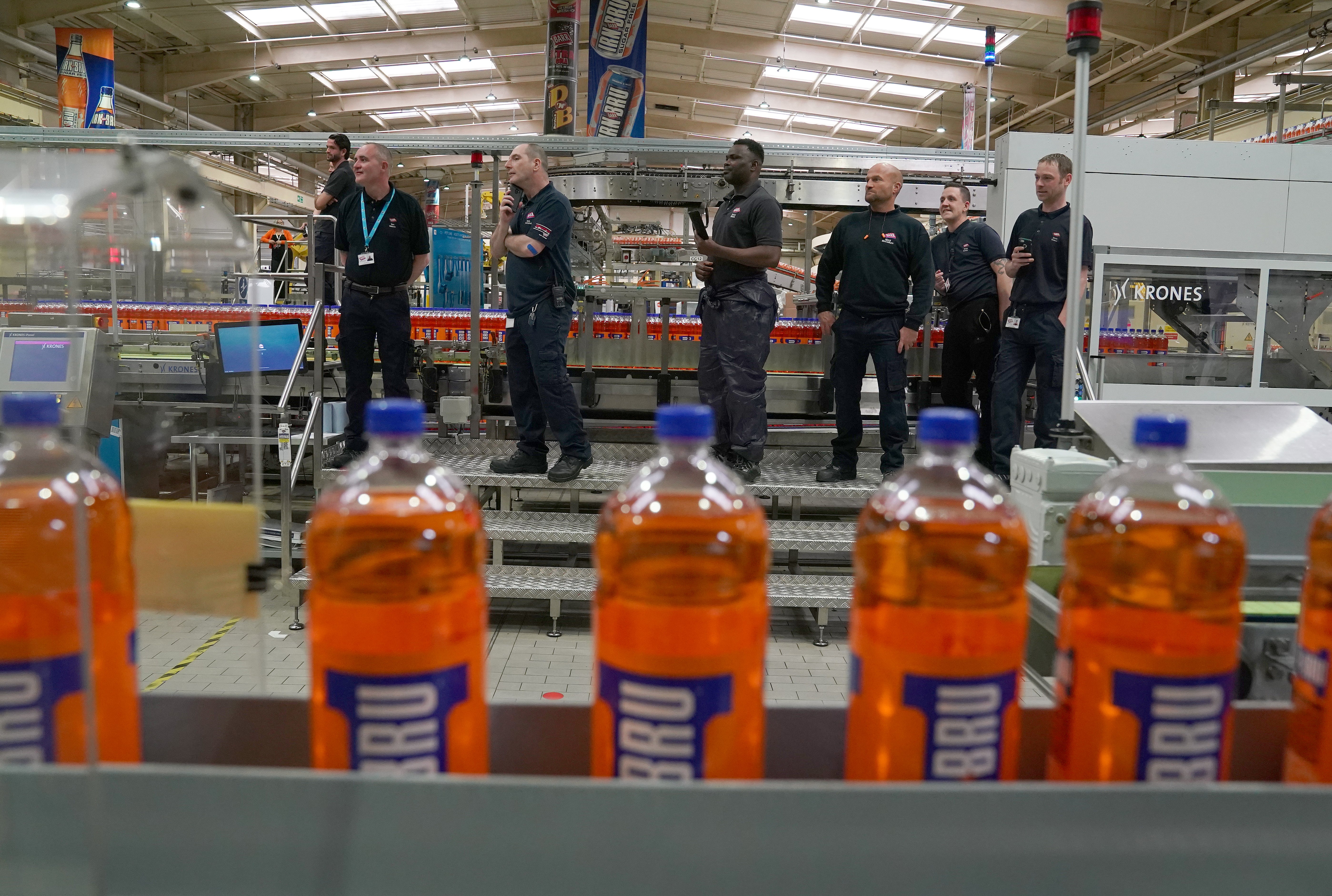 Irn-Bru owner AG Barr said profits will be slightly ahead of expectations (Andrew Milligan/PA)