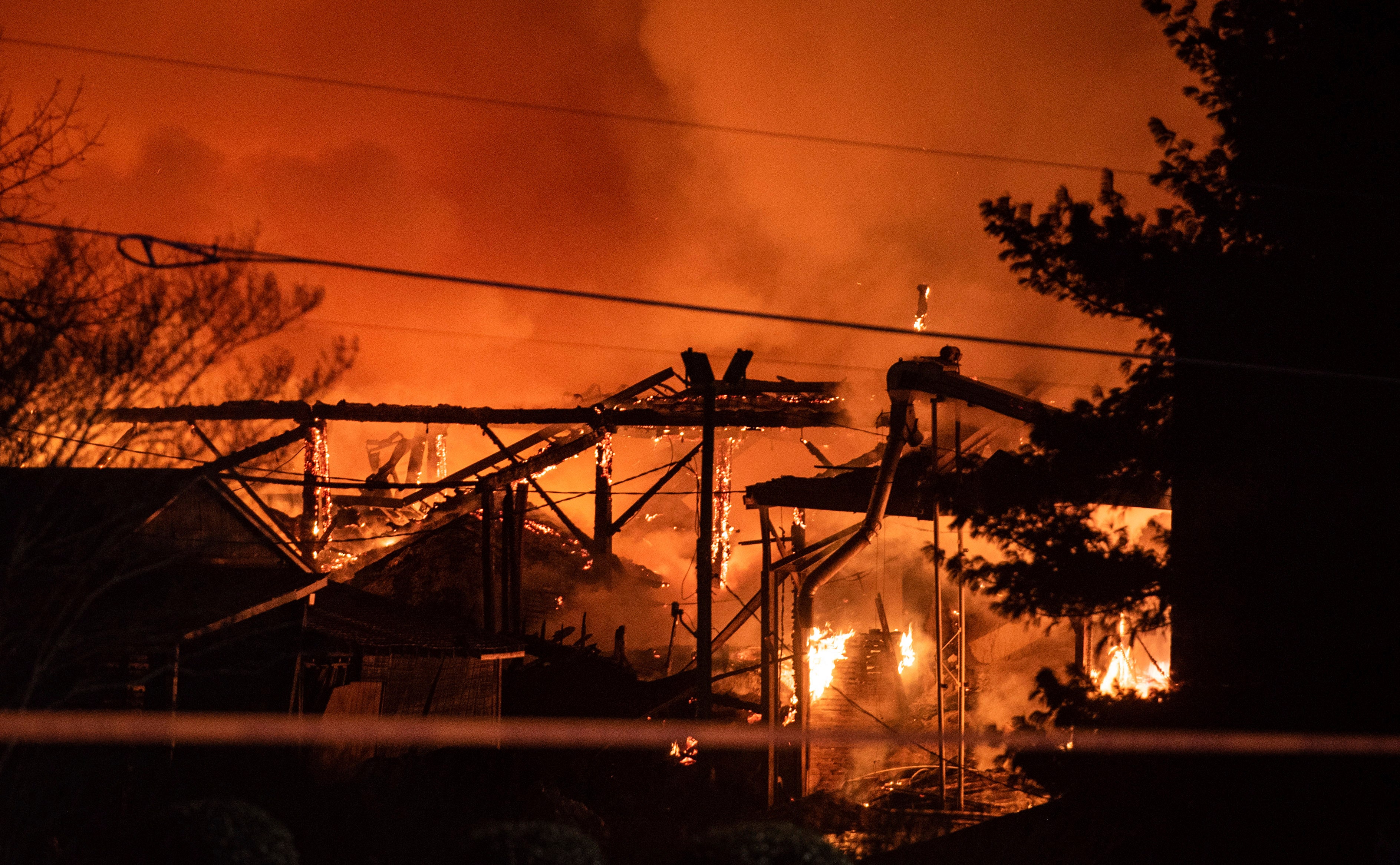 Fertilizer Plant Fire