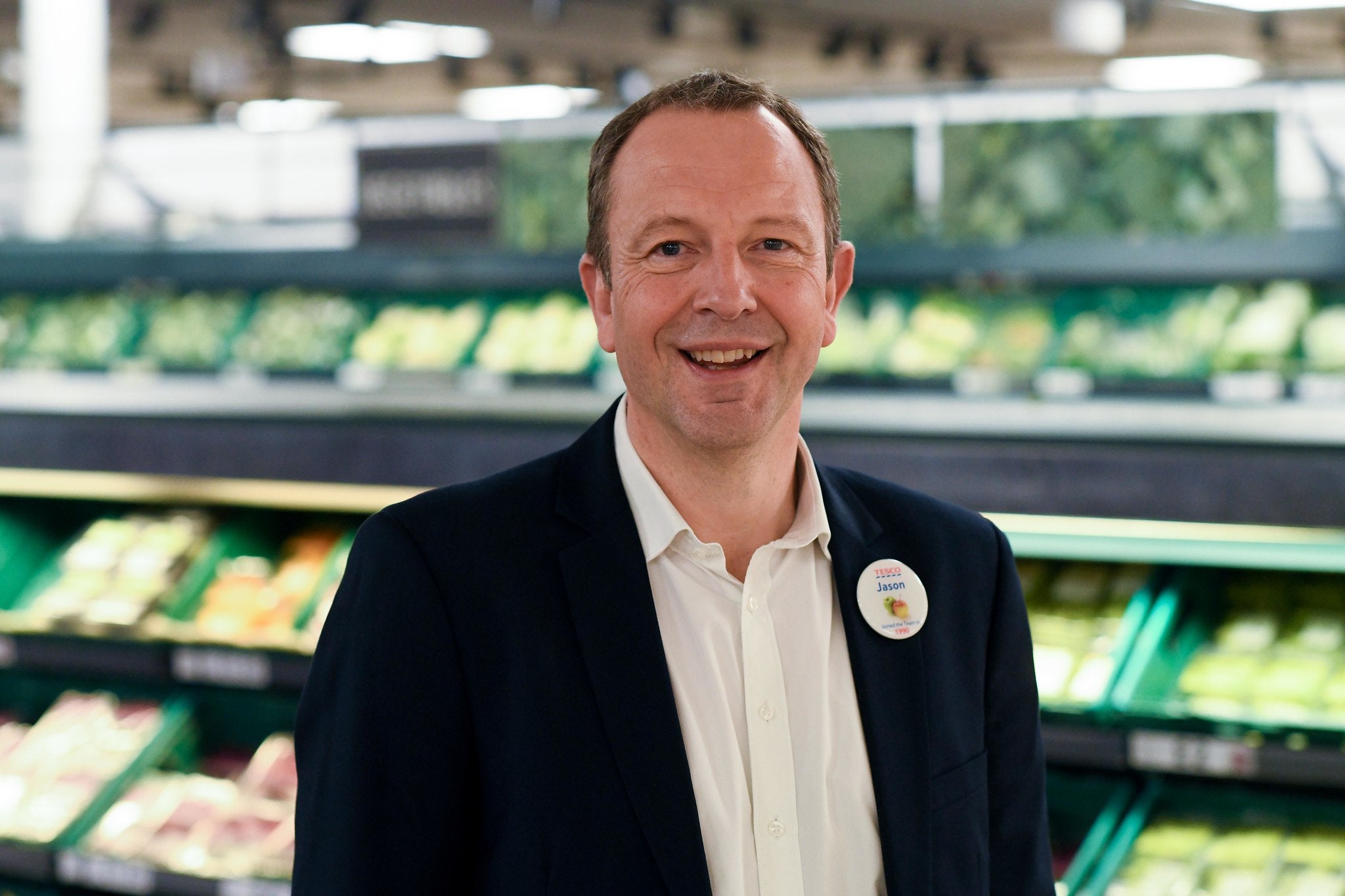 Tesco’s UK and Ireland chief Jason Tarry (Tesco/PA)