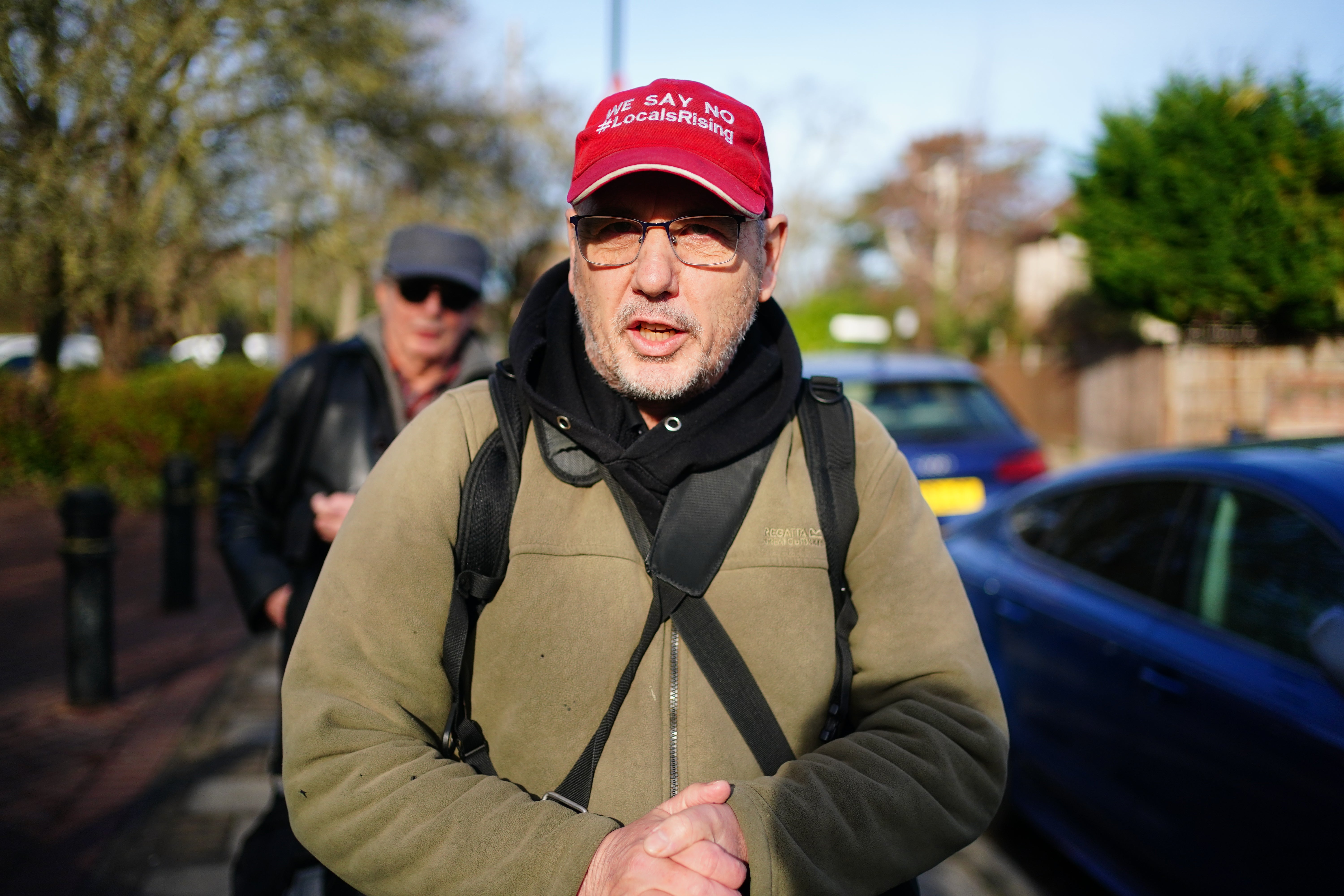 Geza Tarjanyi was arrested outside Health Secretary Sajid Javid’s west London home in January (Victoria Jones/PA)