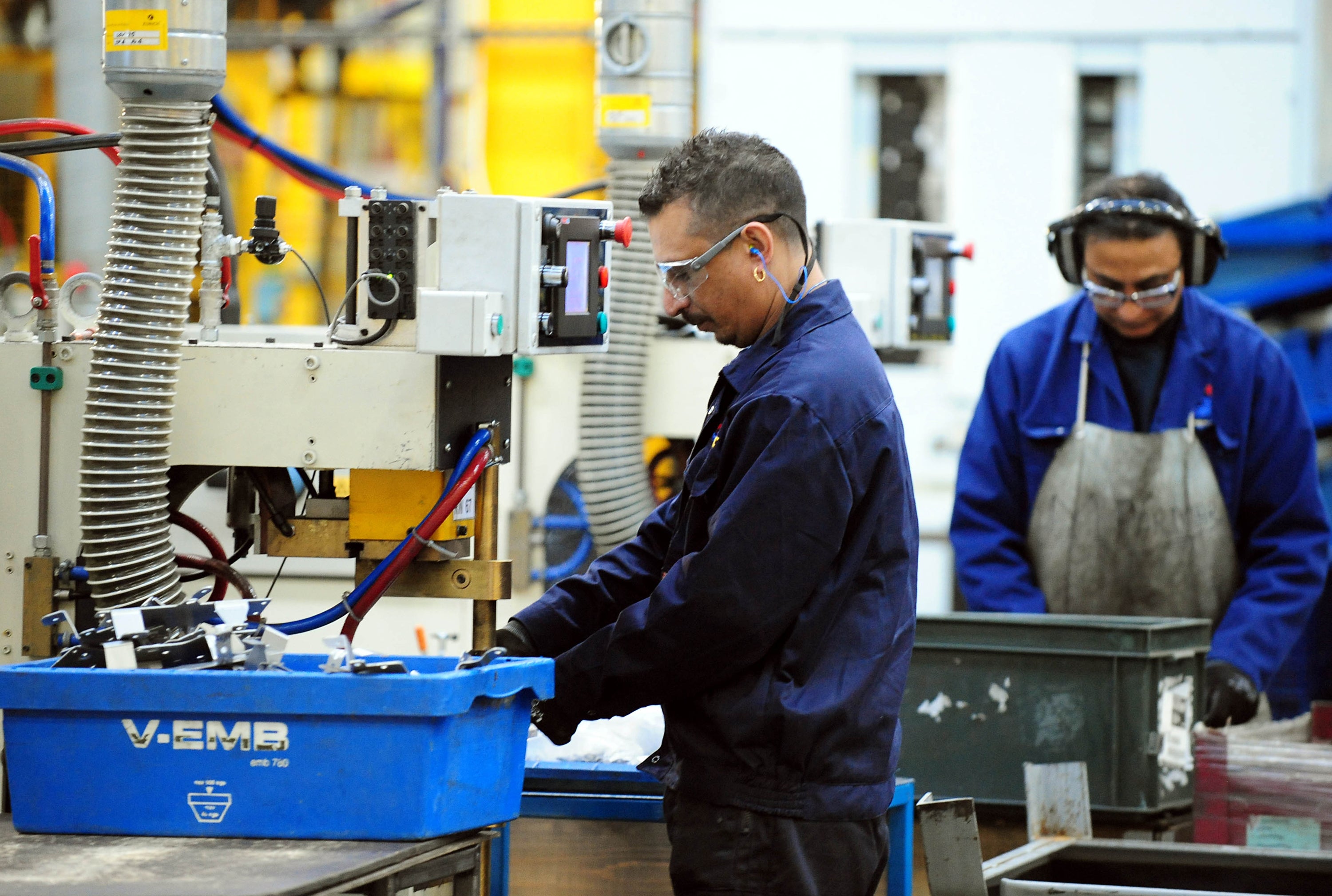 UK factory output grew at its fastest pace for six months in January amid signs that the supply chain crisis has passed its peak, a report has shown (Rui Vieira/PA)