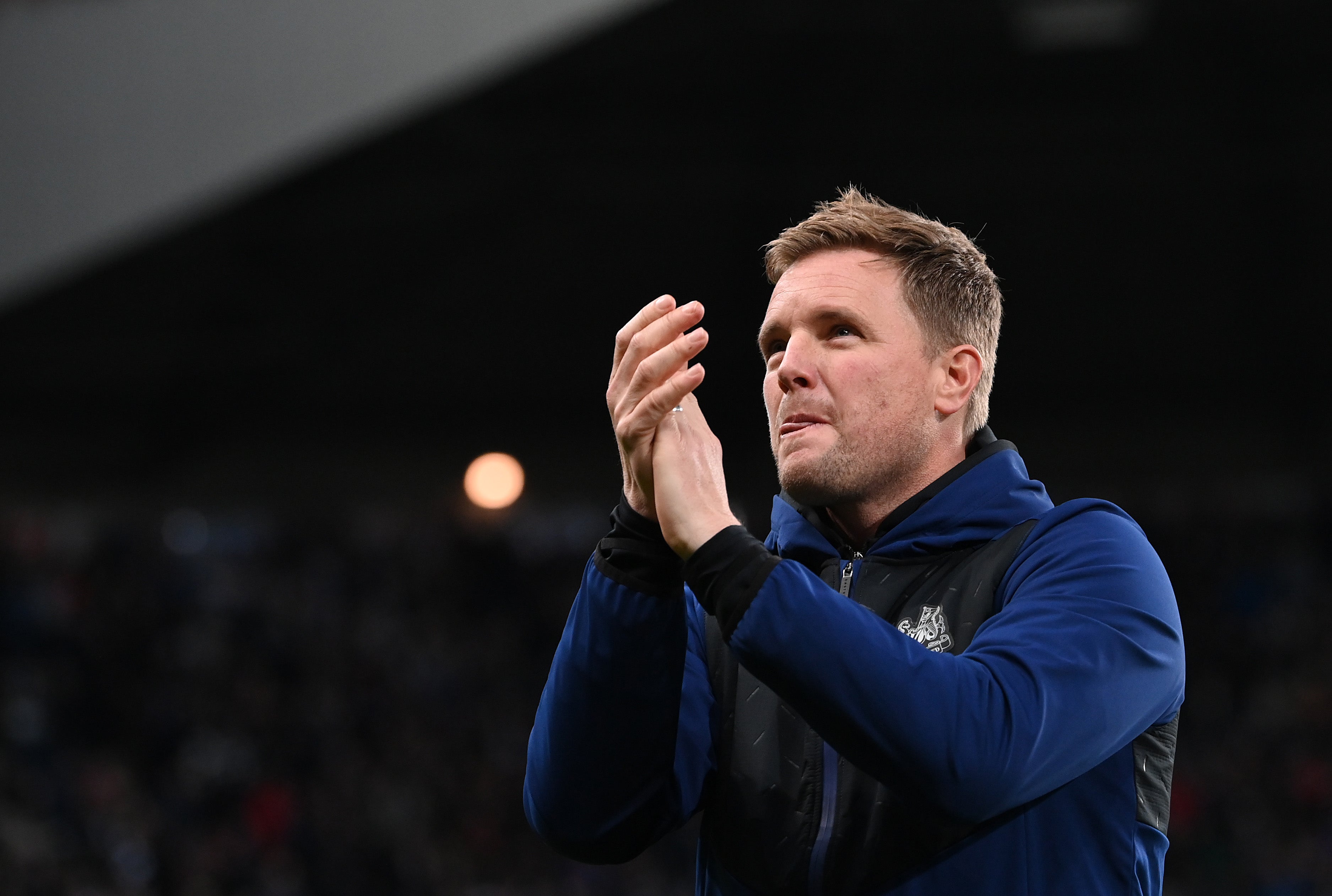 Eddie Howe has seen Newcastle strengthen throughout January