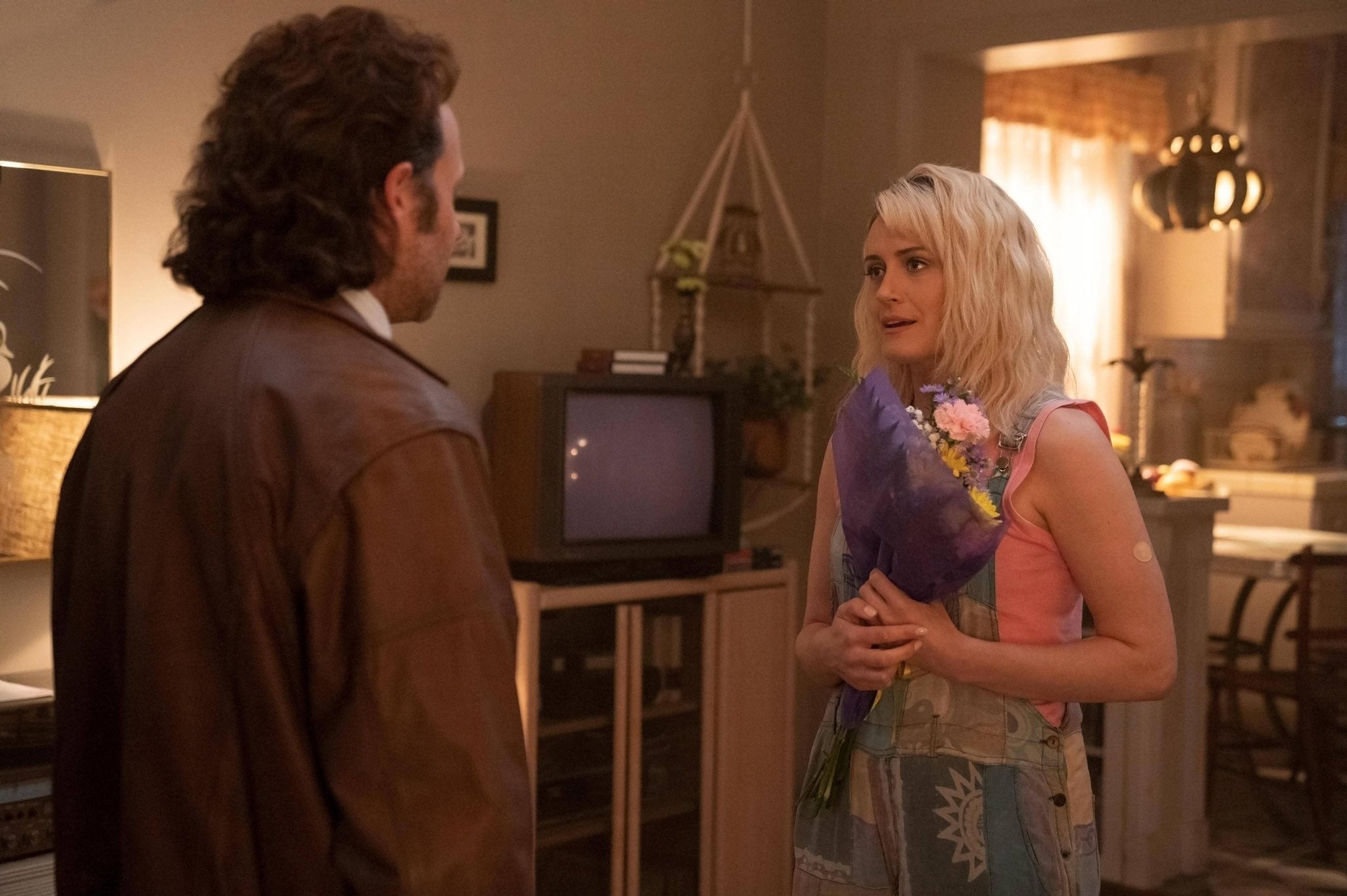 Unrequited love: Seth Rogen’s Rand and Schilling’s Erica in ‘Pam & Tommy’