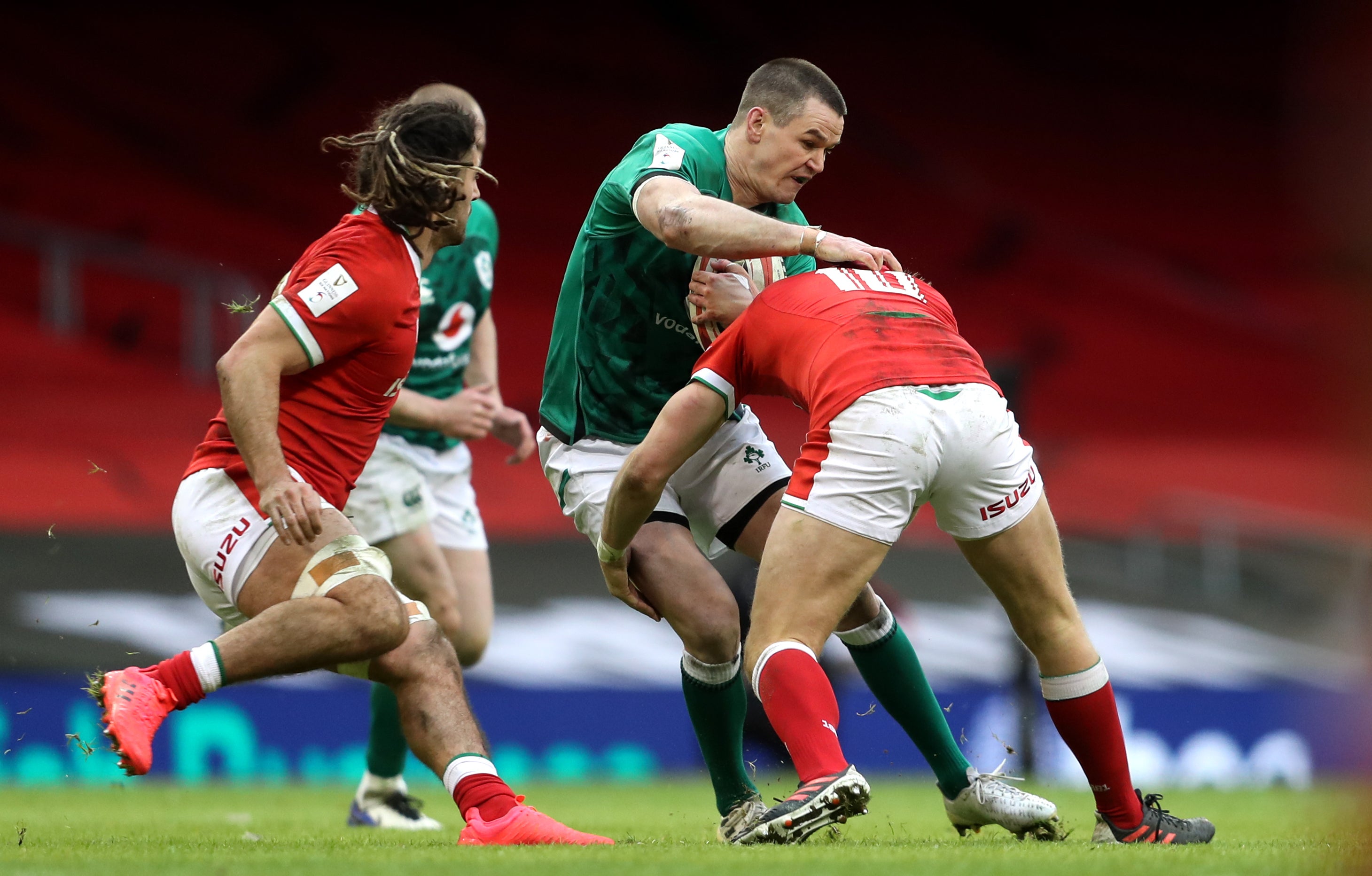 Johnny Sexton has enjoyed numerous battles with rival fly-half Dan Biggar (David Davies/PA)