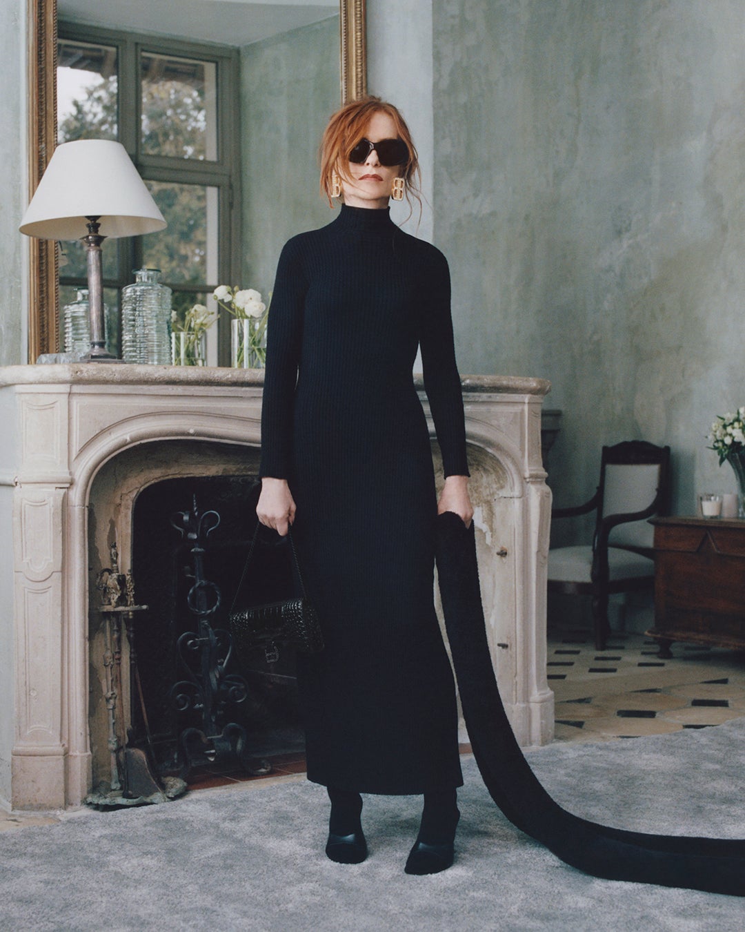 Huppert pictured for the campaign in Paris