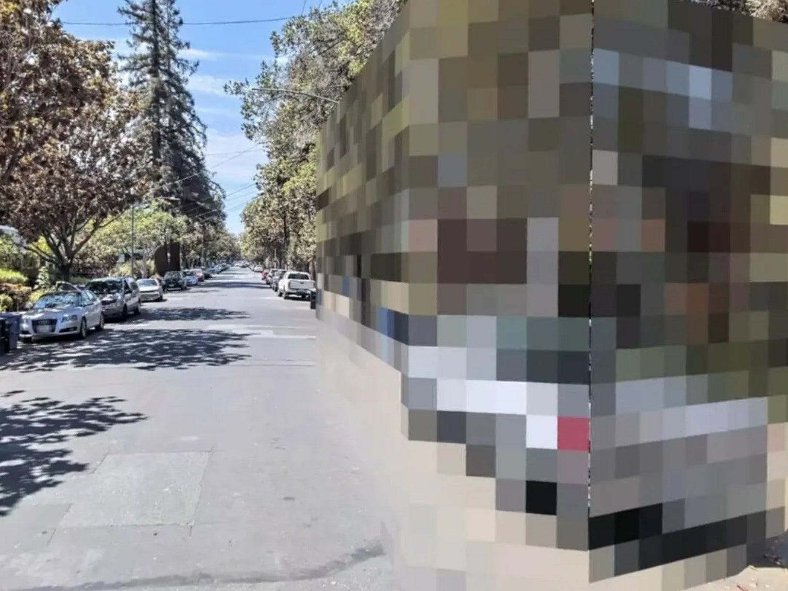 The residence of Apple CEO Tim Cook is now hidden behind a blurred wall in his company’s Maps app