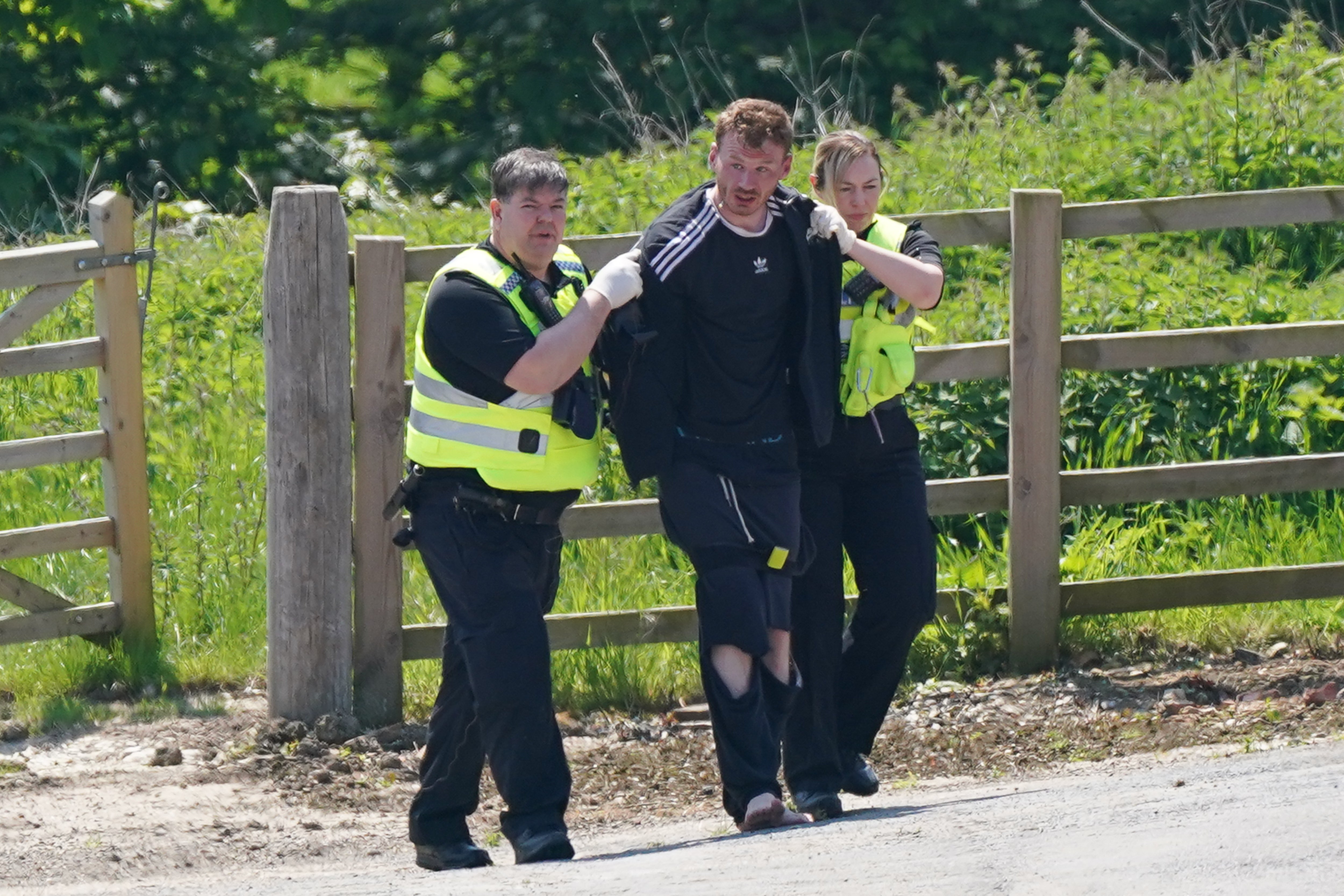 Daniel Boulton led police on a 24-hour manhunt (PA)