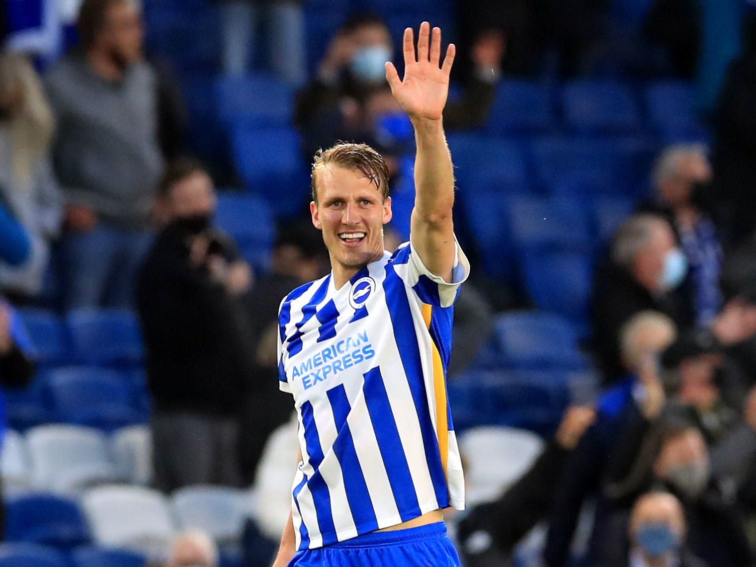 Dan Burn has waved goodbye to Brighton