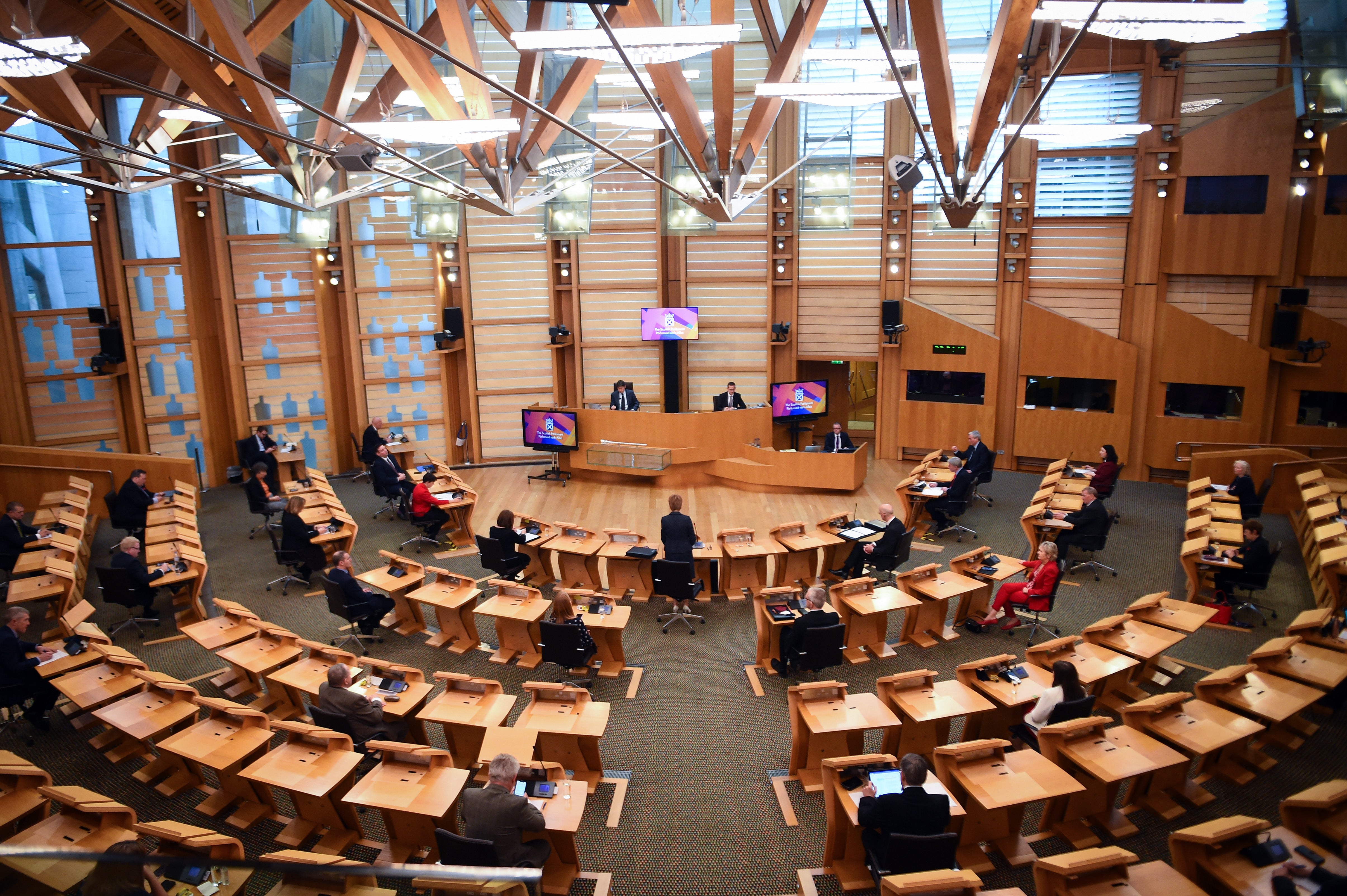 The Scottish Parliament voted to oppose plans for voter ID in general elections (Andy Buchanan/PA)